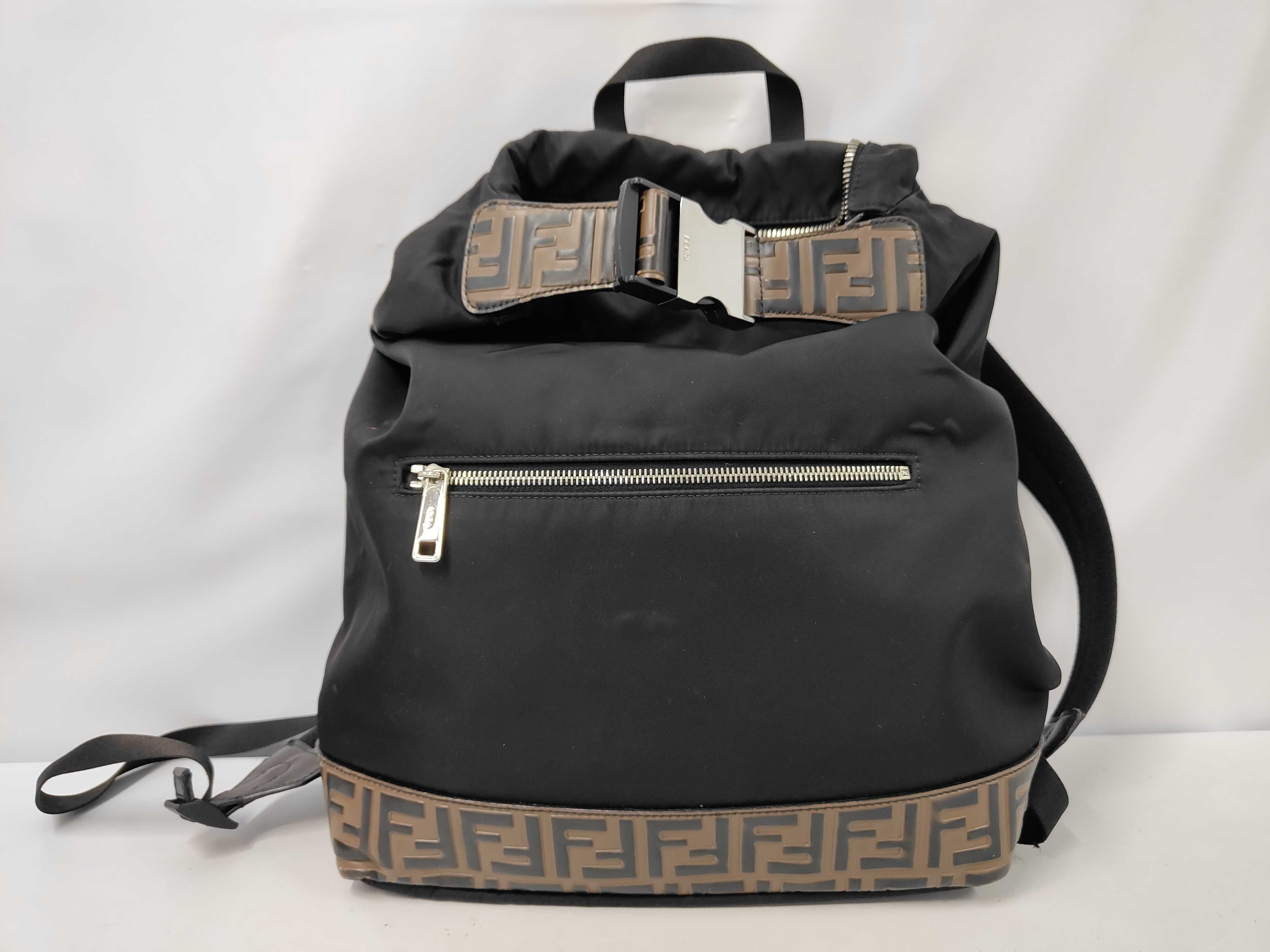 Zucca/Nylon/Black Backpack