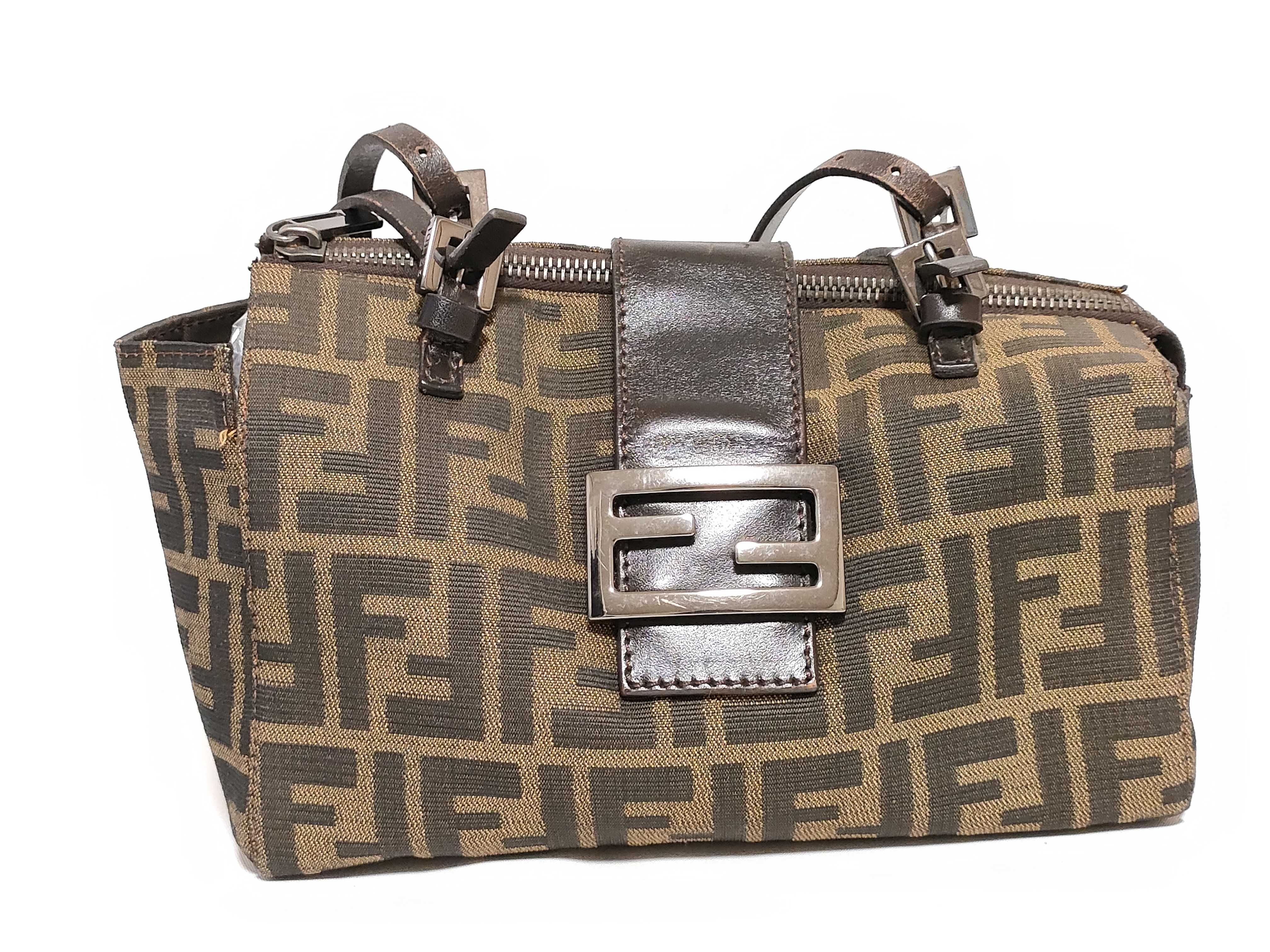 Zucca pattern Fendi handbag