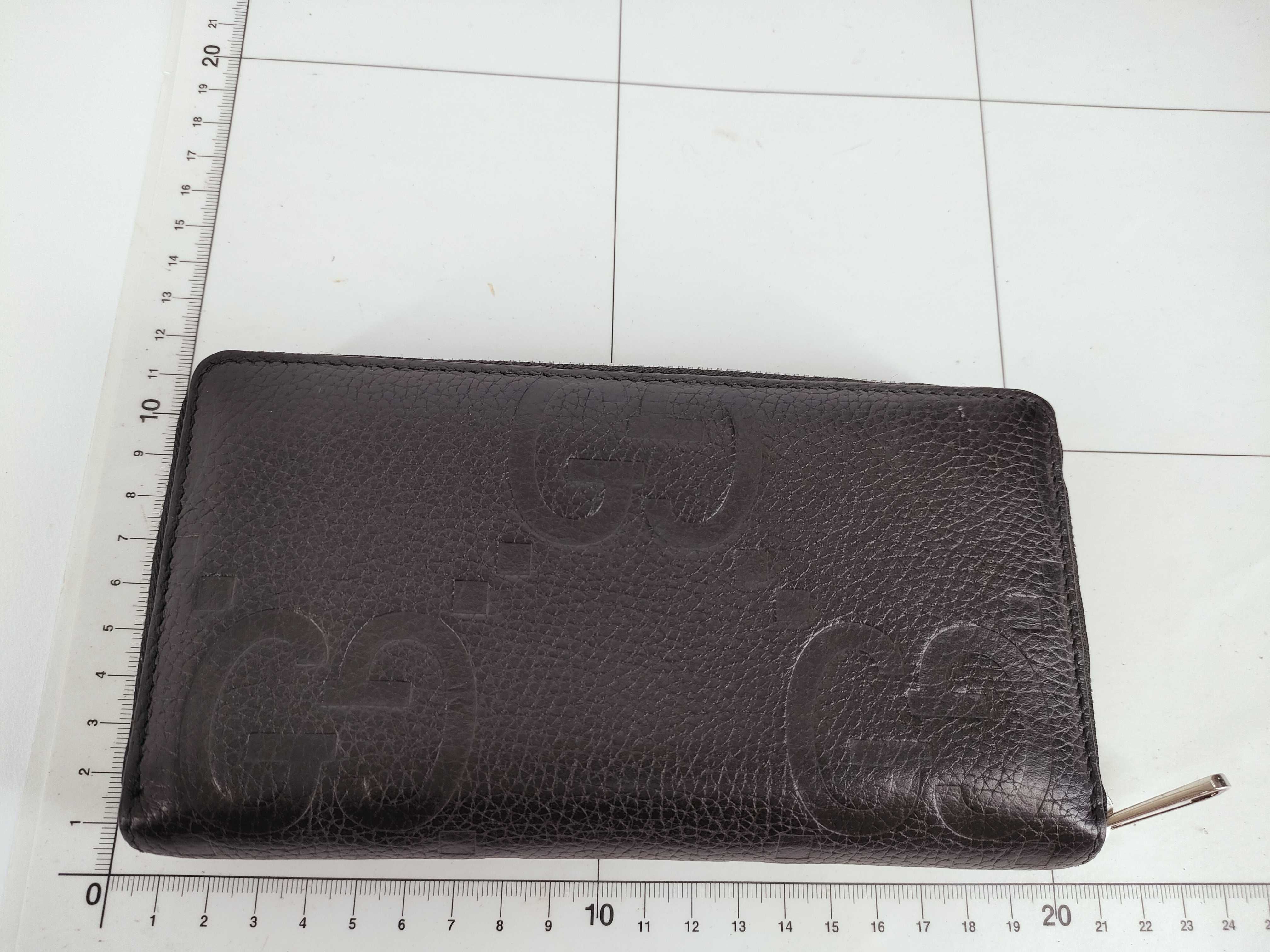 GG Jumbo GG Zip-Around Wallet 739484 Black Wallet — view 2