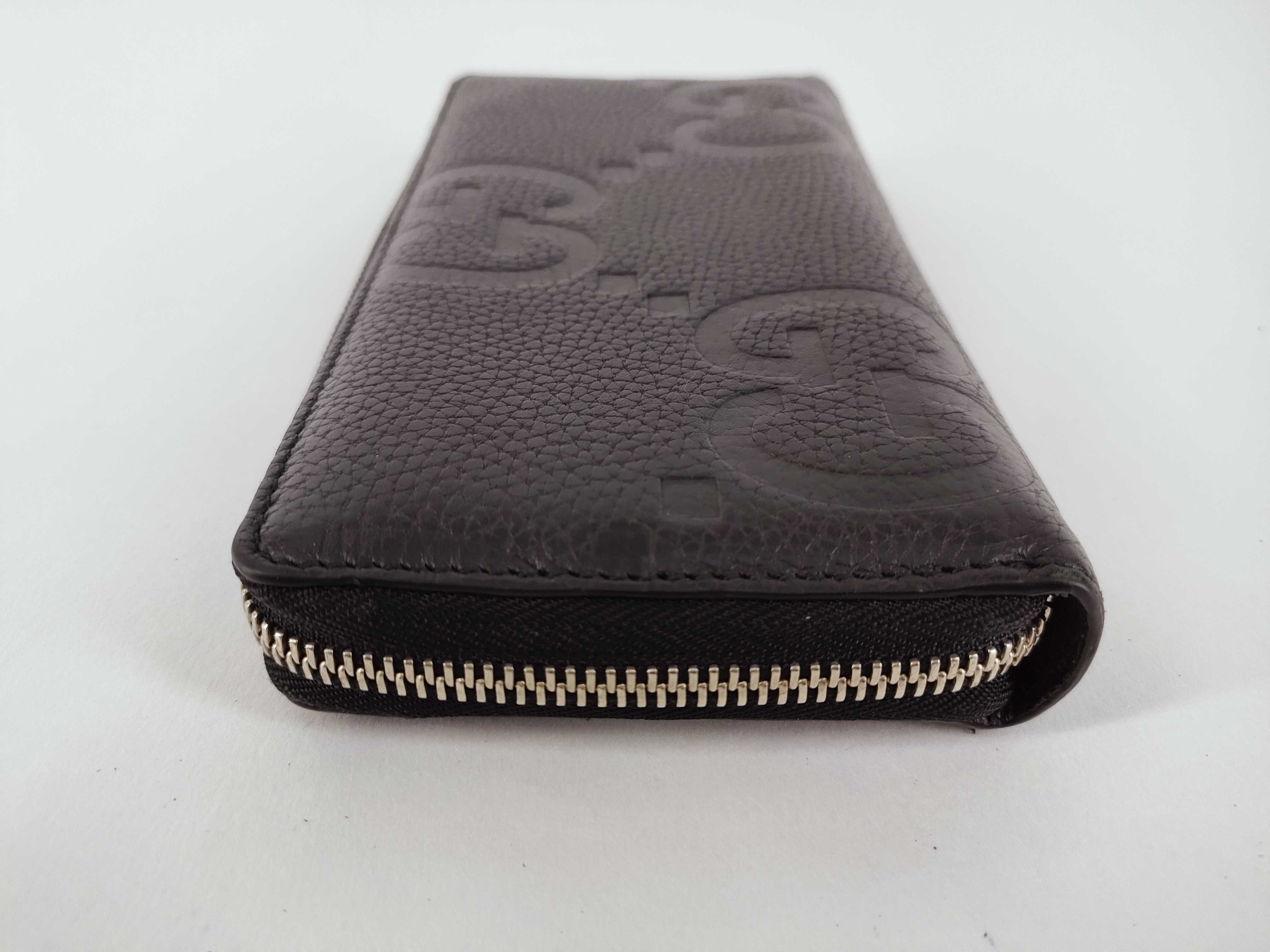 GG Jumbo GG Zip-Around Wallet 739484 Black Wallet — view 4