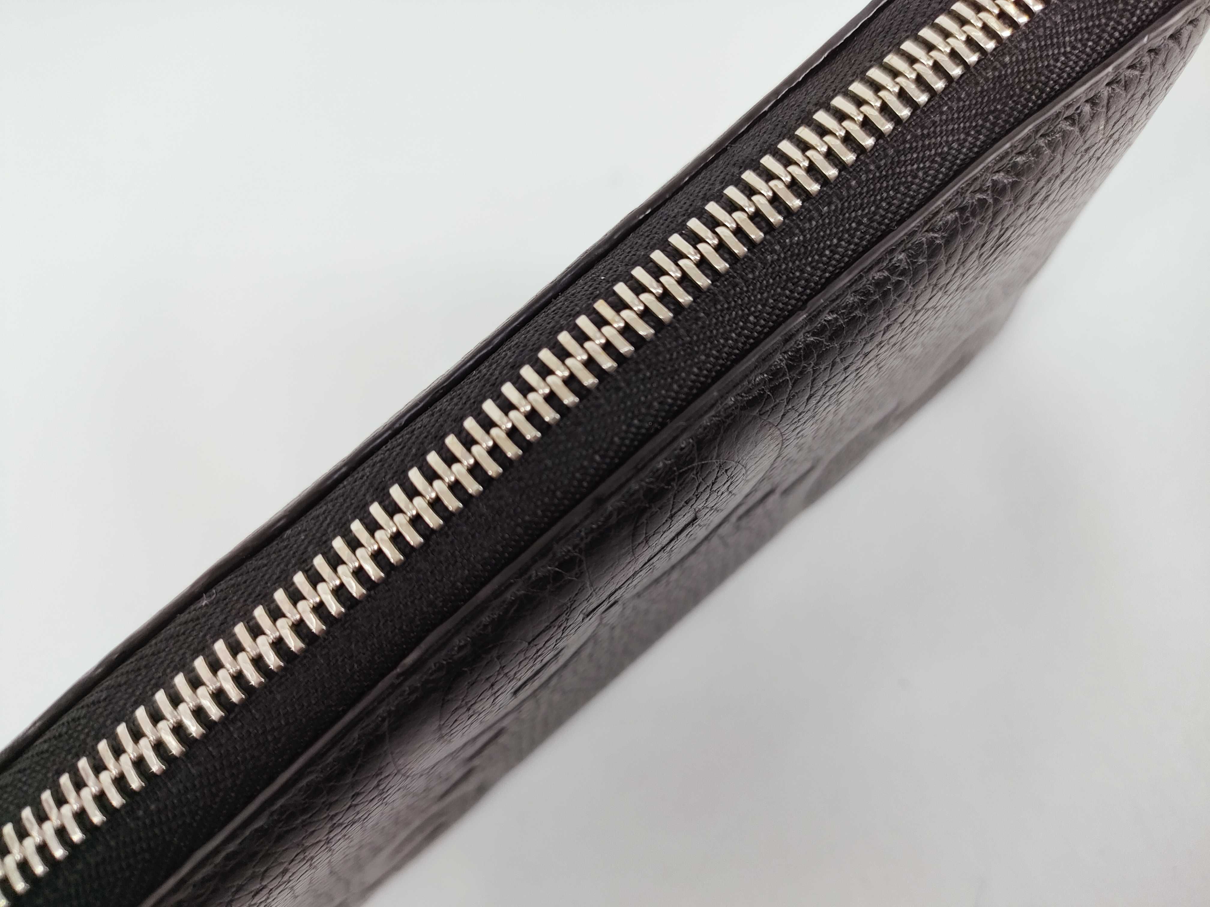 GG Jumbo GG Zip-Around Wallet 739484 Black Wallet — view 9