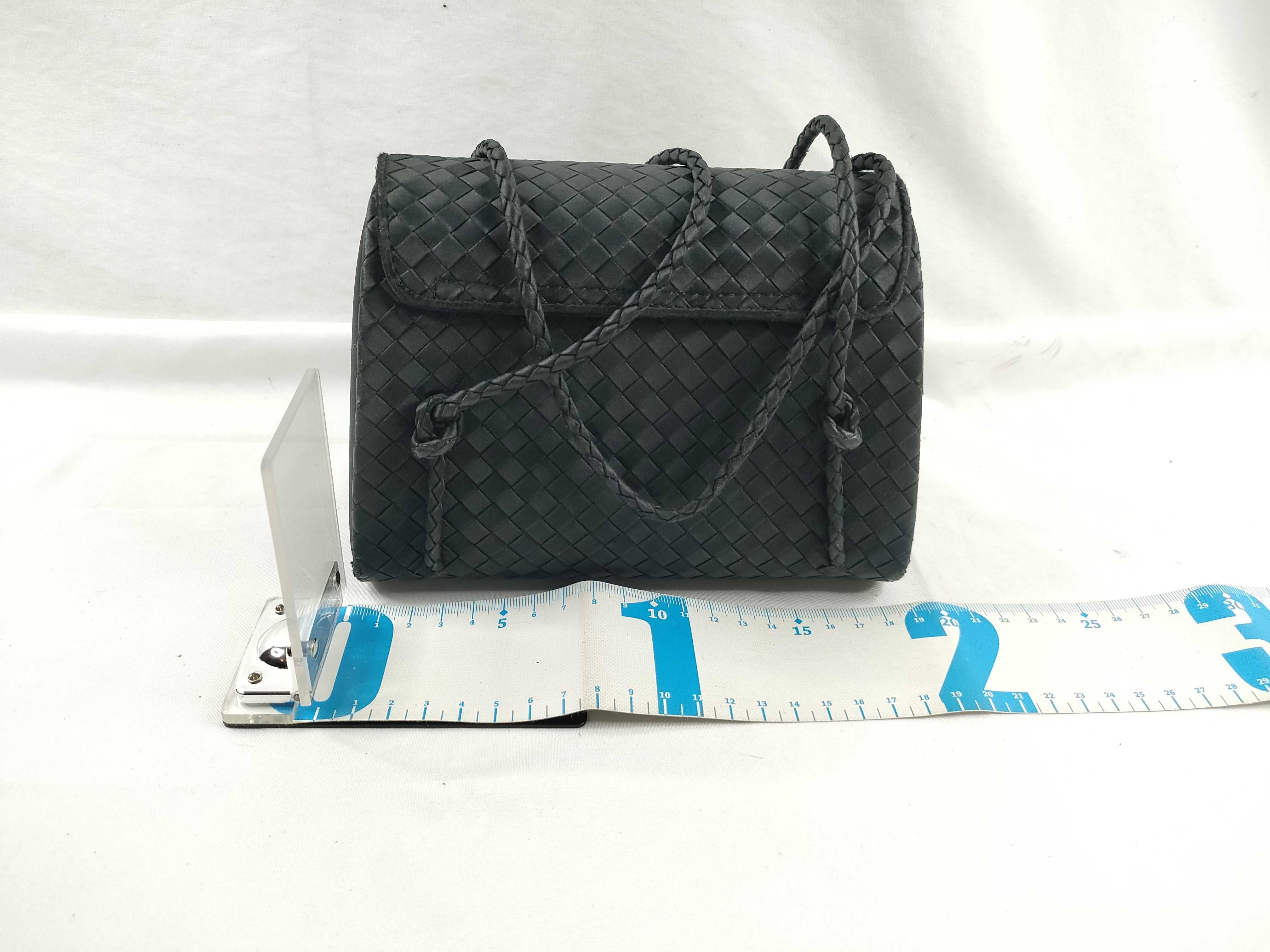 Intrecciato Bottega Veneta Satin Intrecciato Handbag — view 2