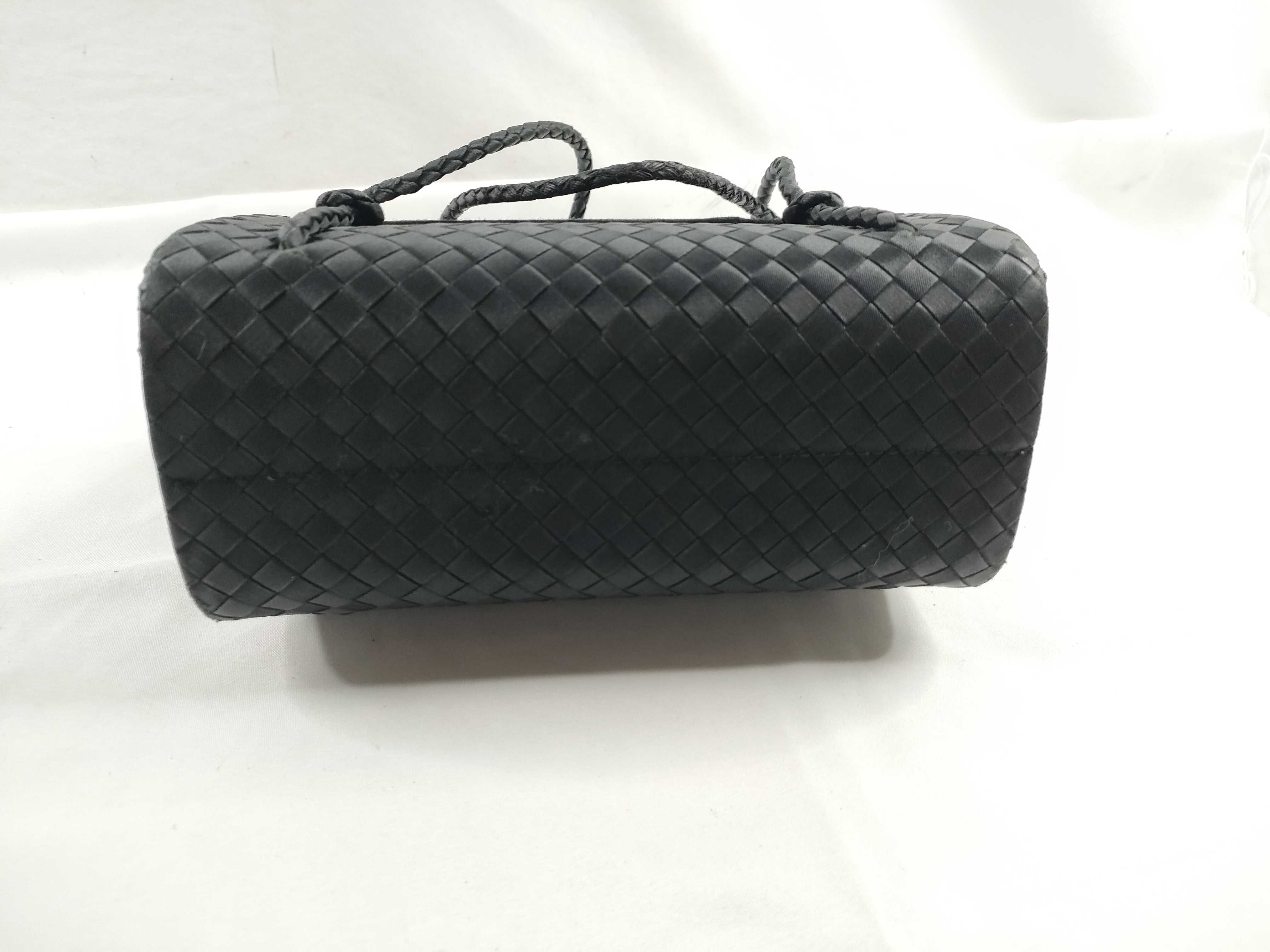 Intrecciato Bottega Veneta Satin Intrecciato Handbag — view 4