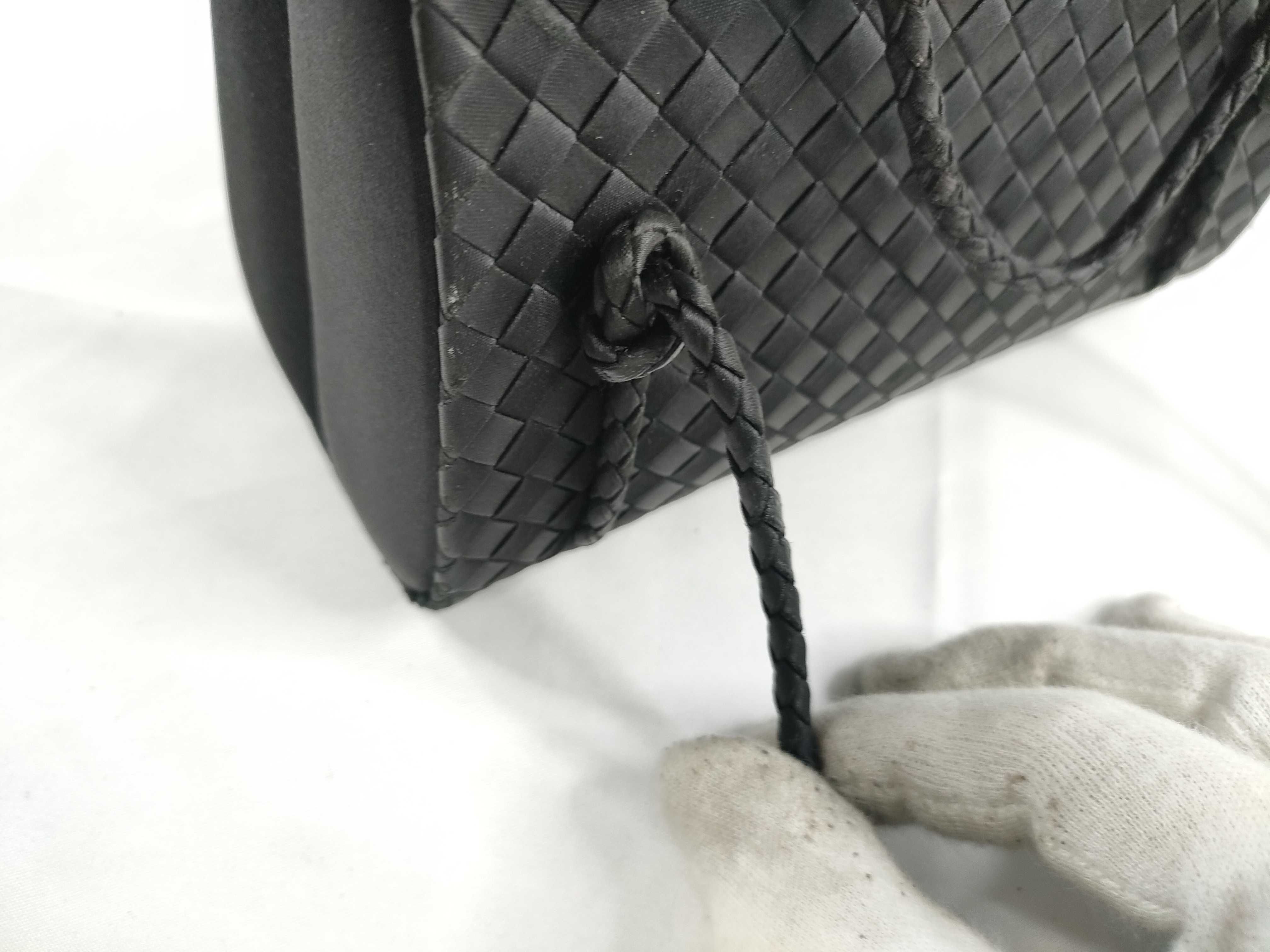 Intrecciato Bottega Veneta Satin Intrecciato Handbag — view 8