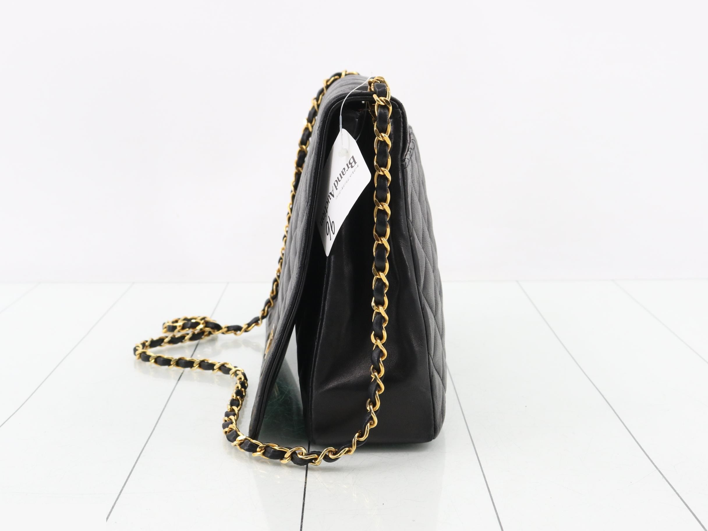 Matelassé Lambskin Coco Mark Chain Shoulder Bag — view 3
