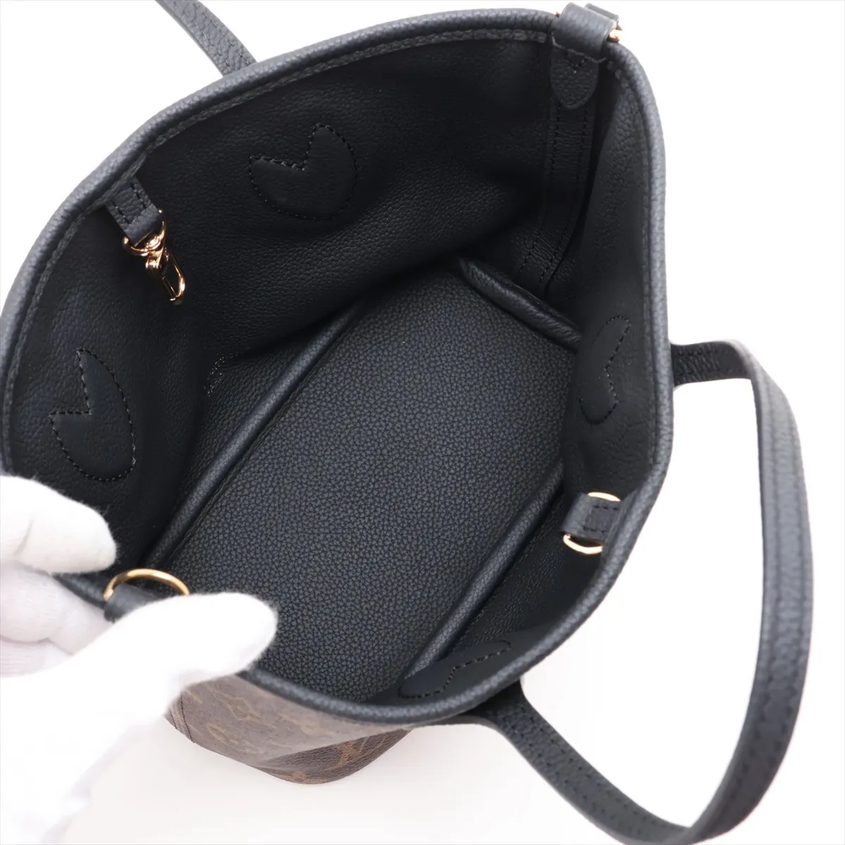 Monogram Neverfull Inside Out BB M28347 Black (RFID detected) — view 8
