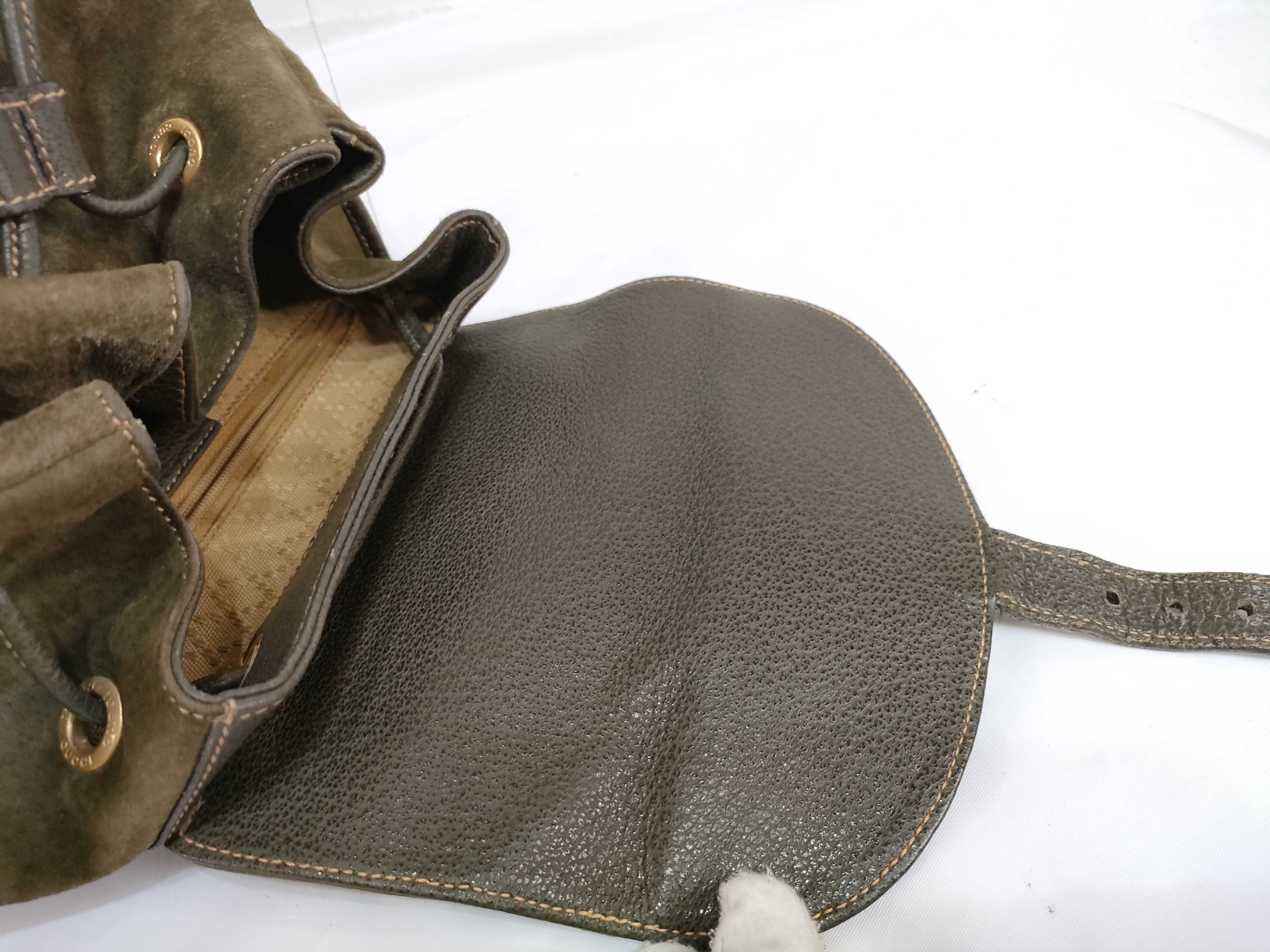 Bamboo Backpack Suede Rucksack — view 12