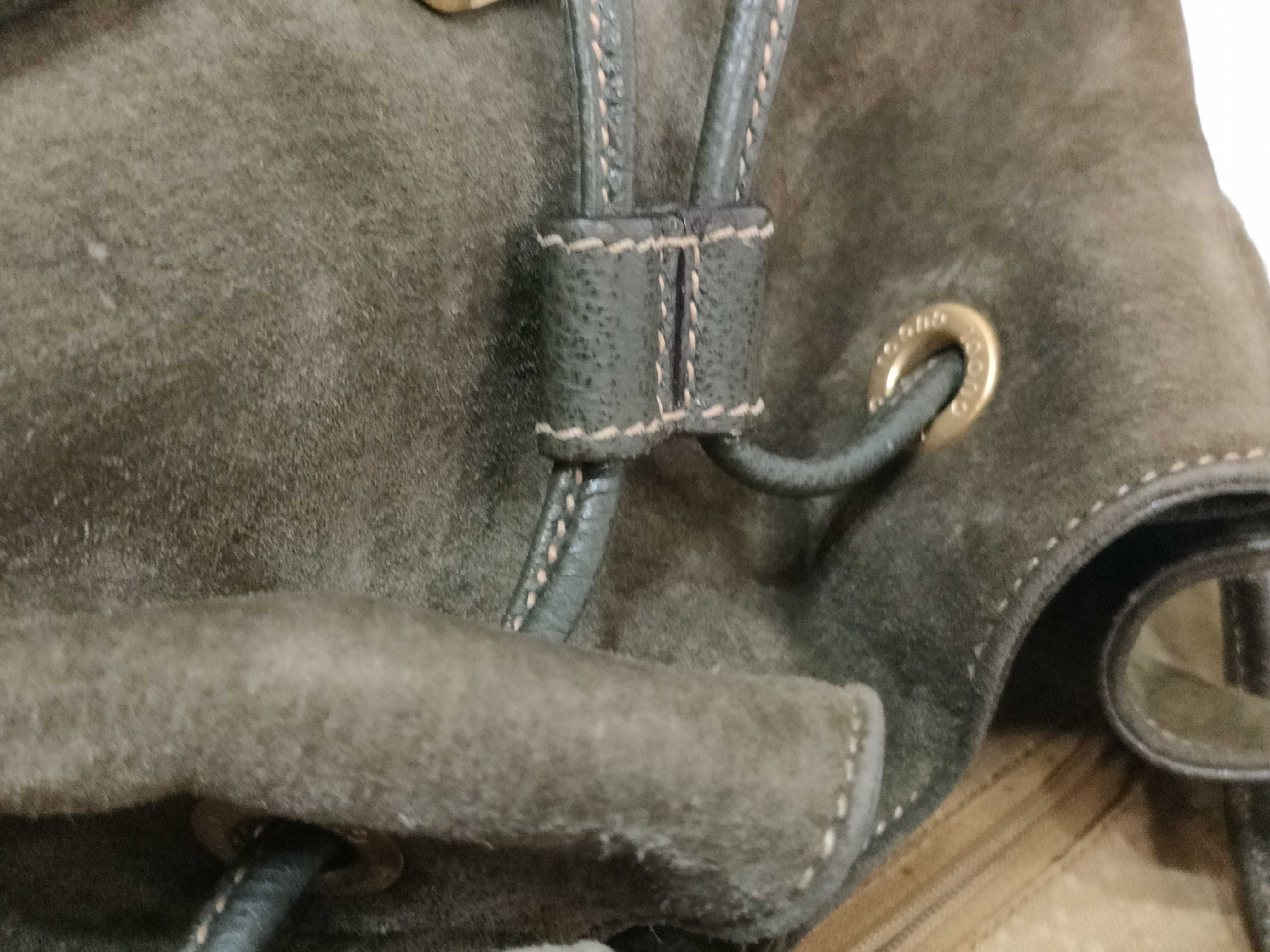 Bamboo Backpack Suede Rucksack — view 13