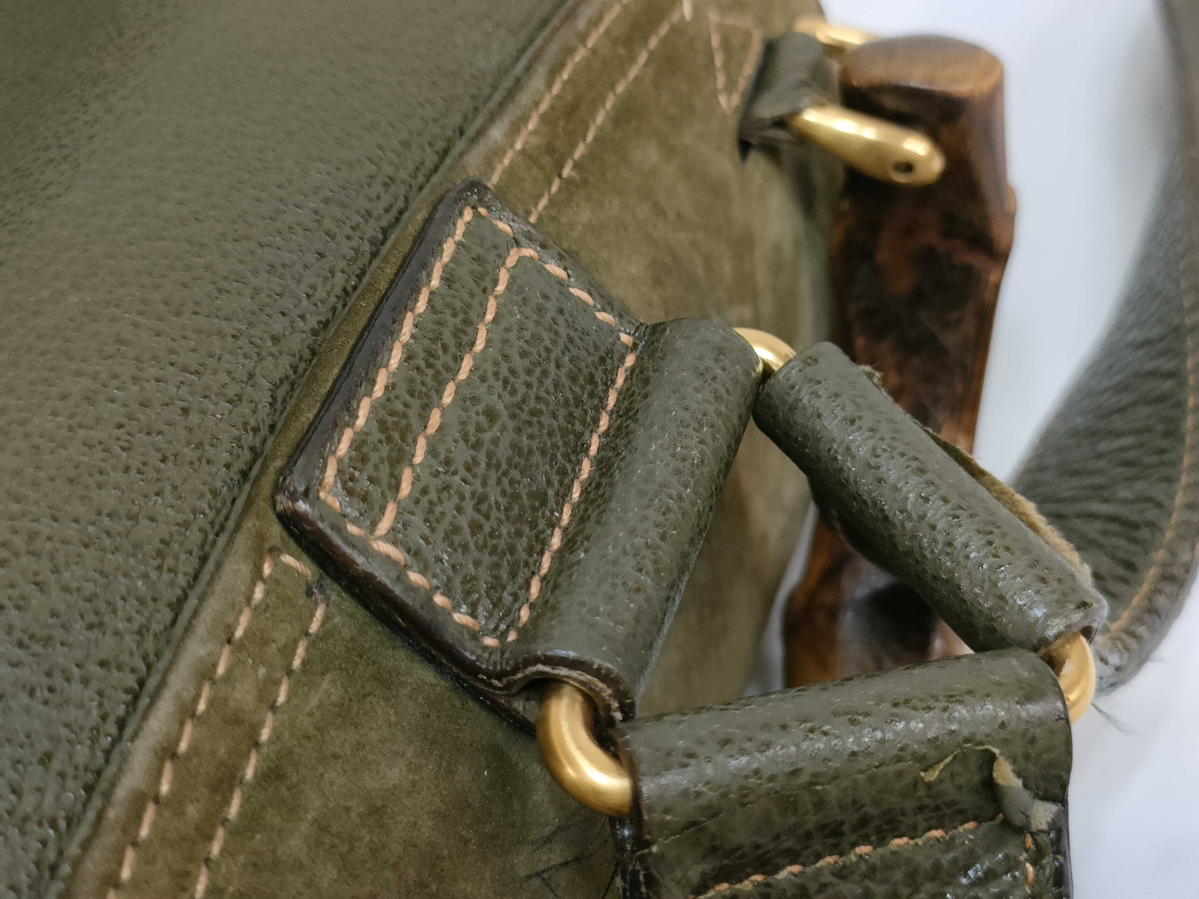 Bamboo Backpack Suede Rucksack — view 5