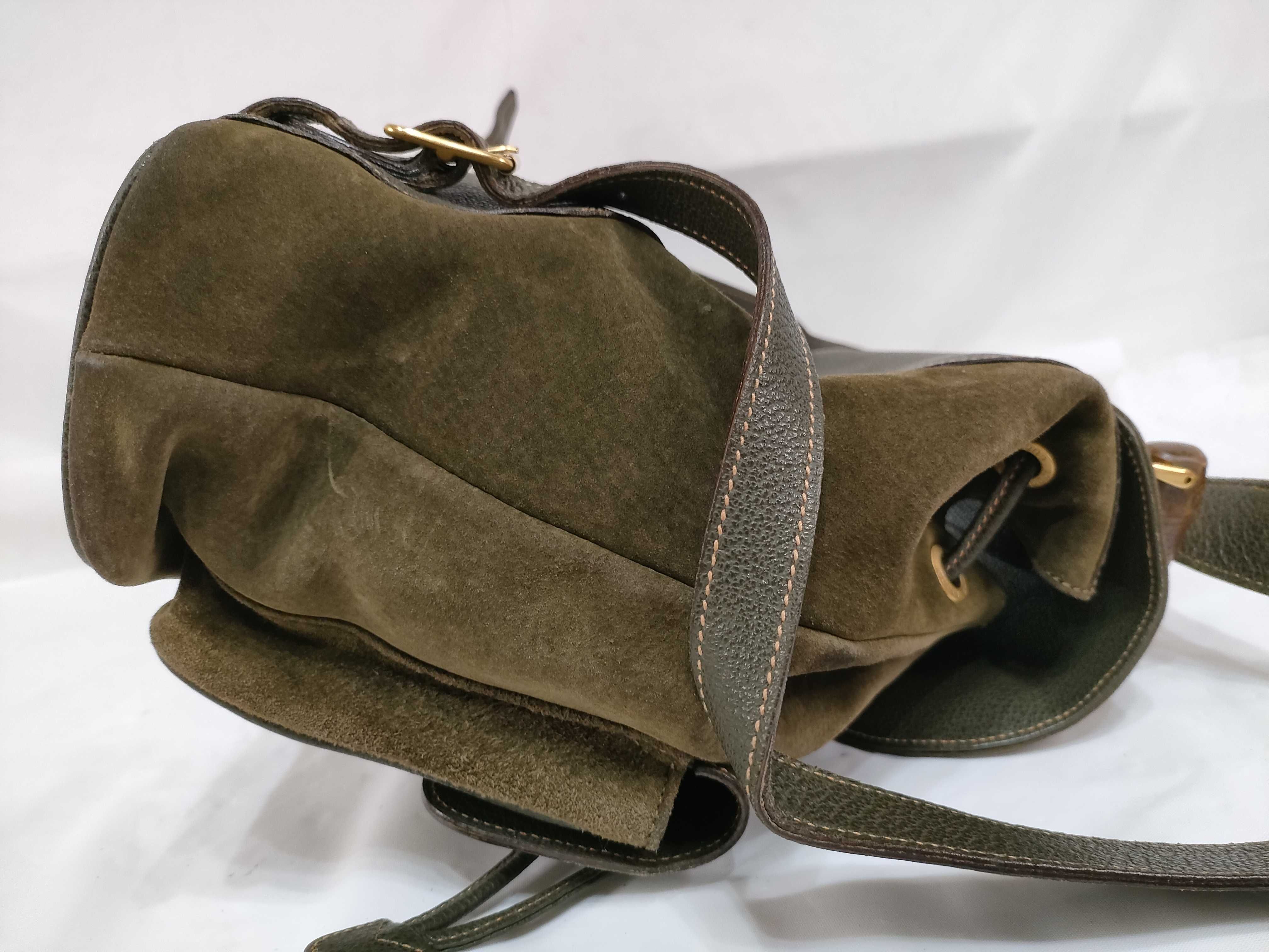Bamboo Backpack Suede Rucksack — view 8