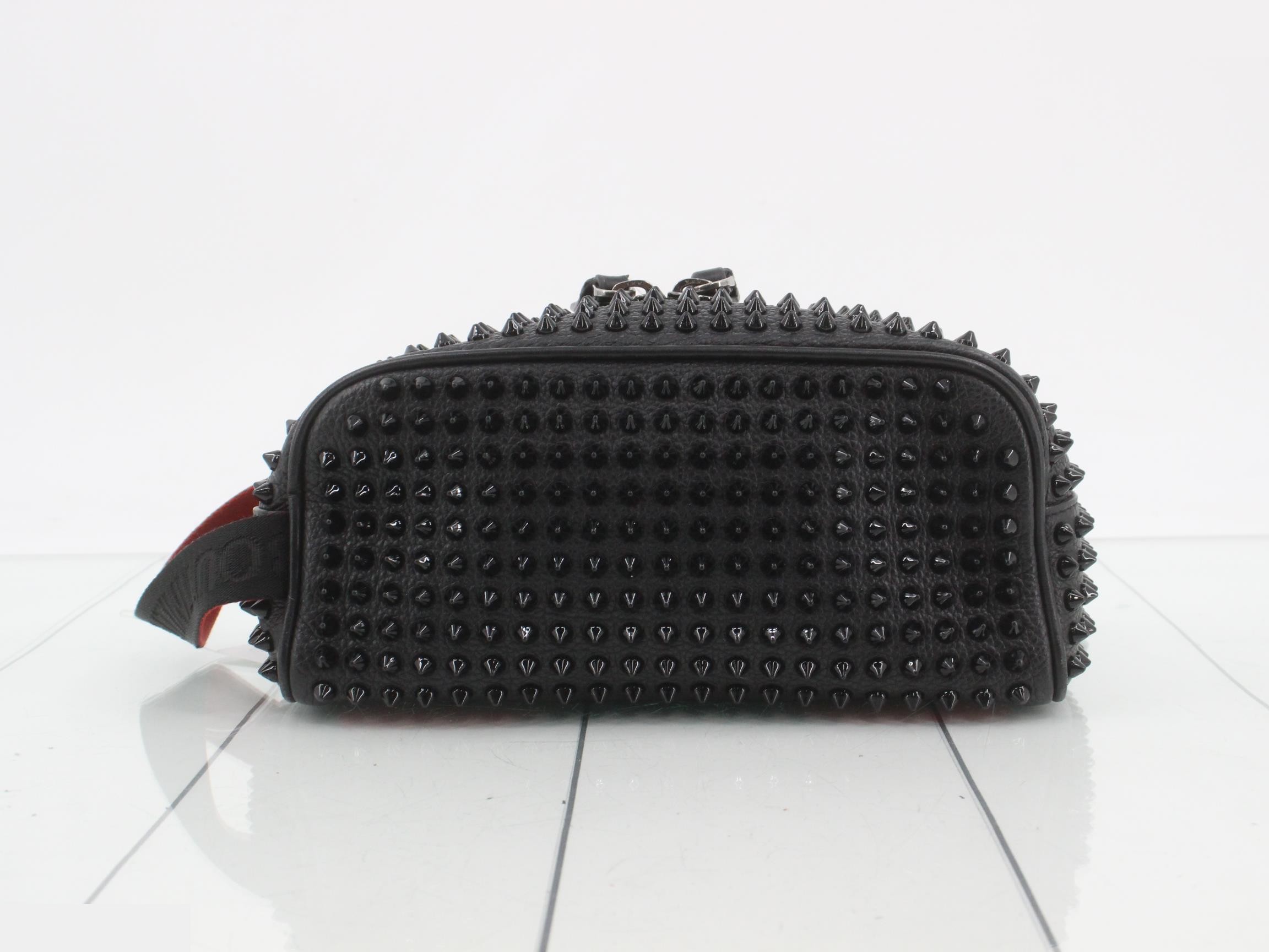 Blaster Spike Stud Leather Clutch Bag — view 2