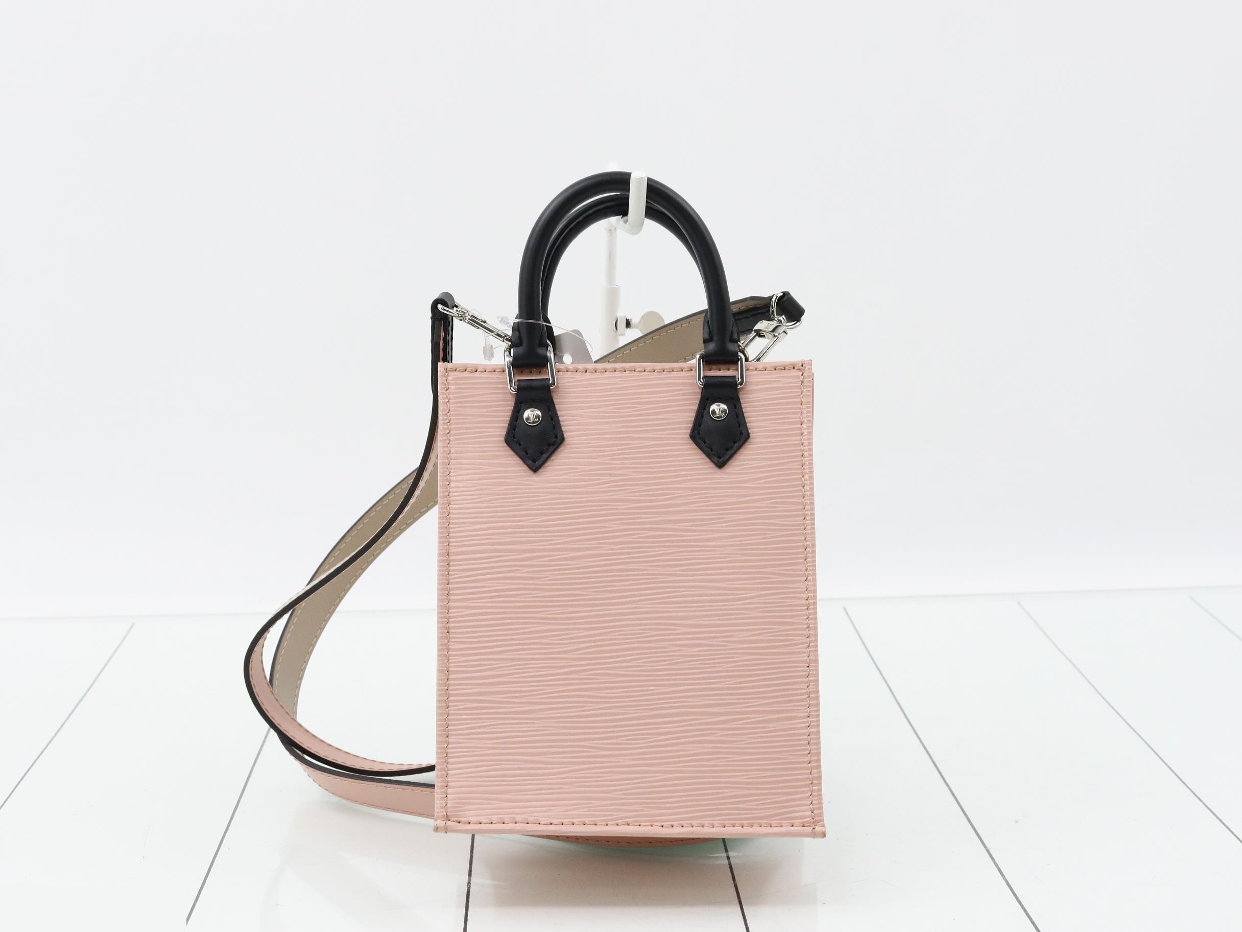 Epi Petite Sac Plat 2-Way Shoulder/Handbag — view 2