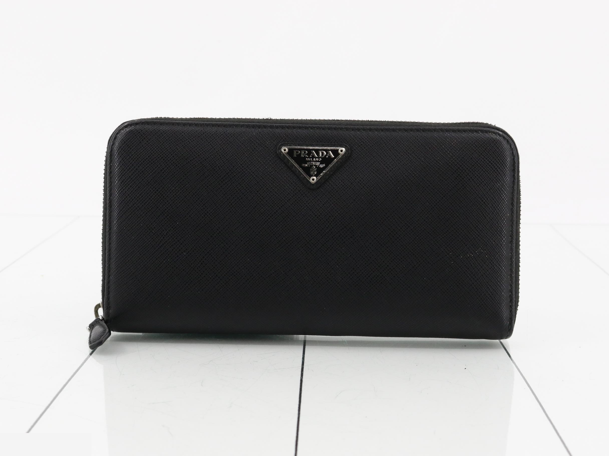 Saffiano Leather Zippy Wallet