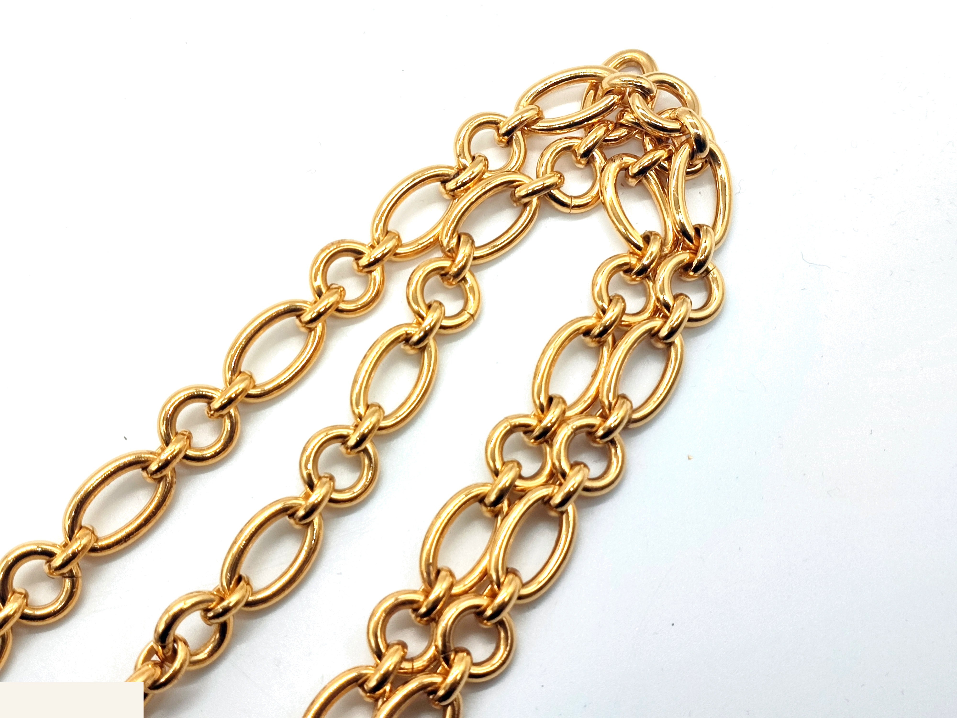 Giant Coco Mark Crown Necklace, Chain approx. 80cm — view 6