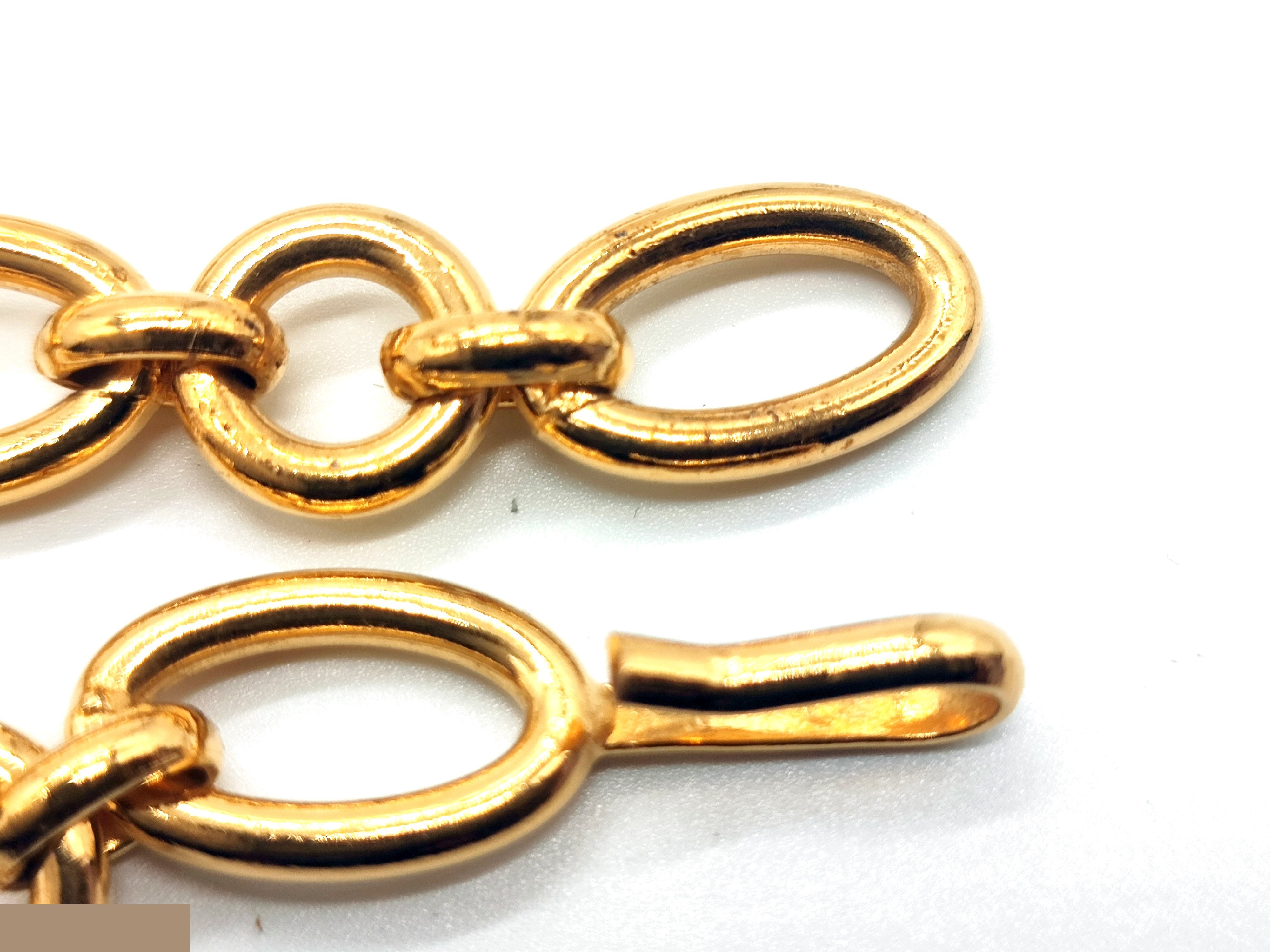 Giant Coco Mark Crown Necklace, Chain approx. 80cm — view 10