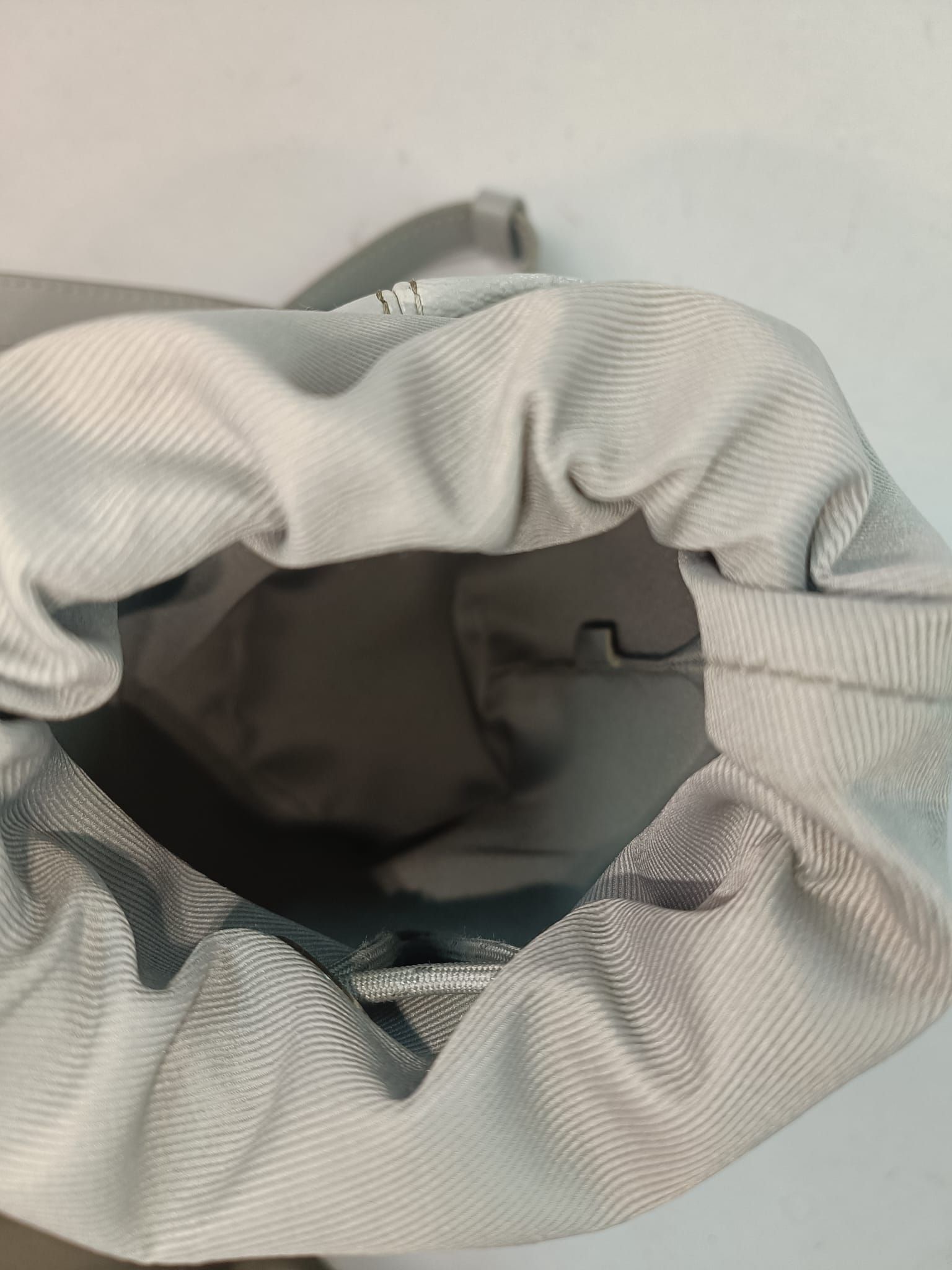 Chalk Nano Bag  Gray/Silver,Logo Story Monogram — view 3