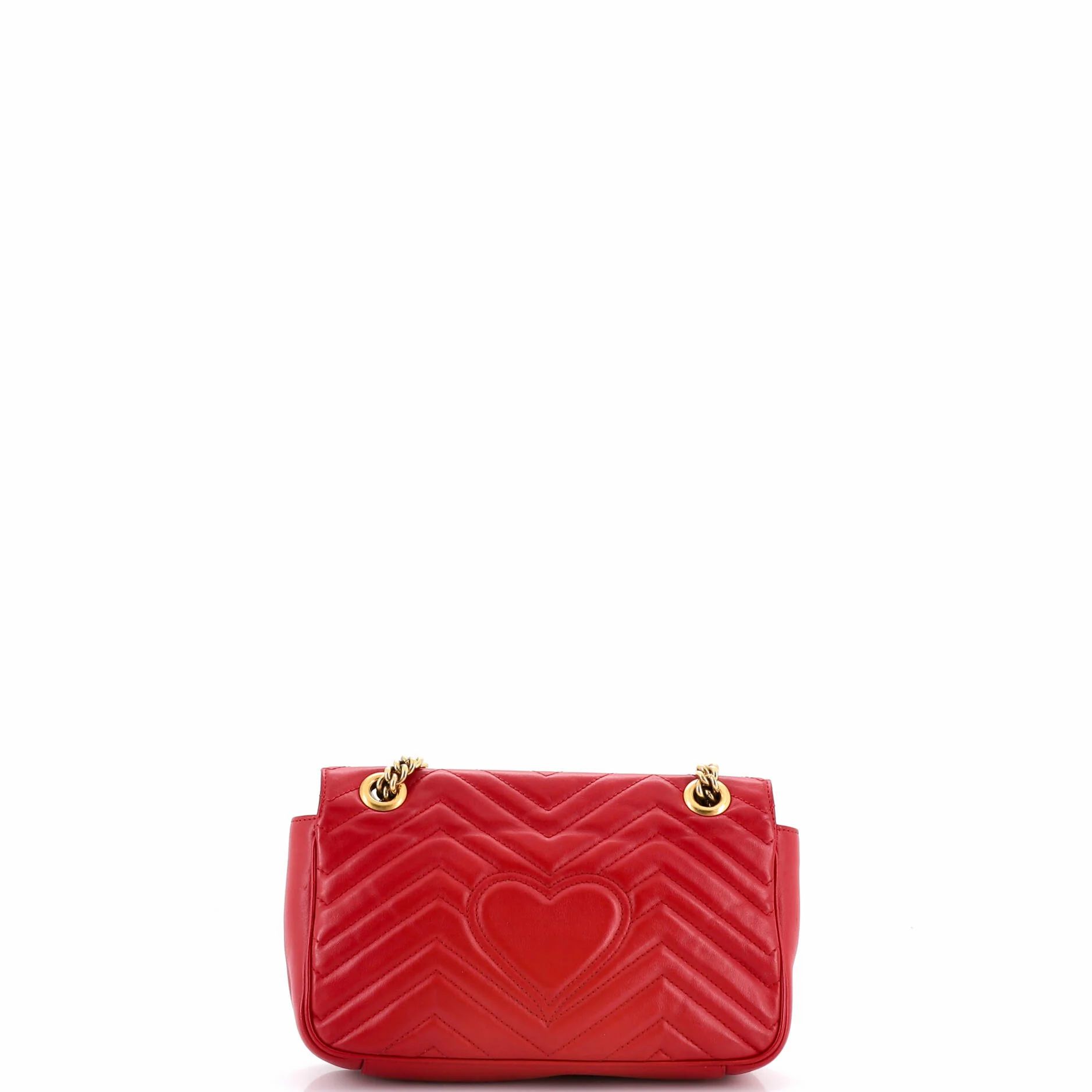 Gg Marmont Flap Bag Matelasse Leather Small — view 3