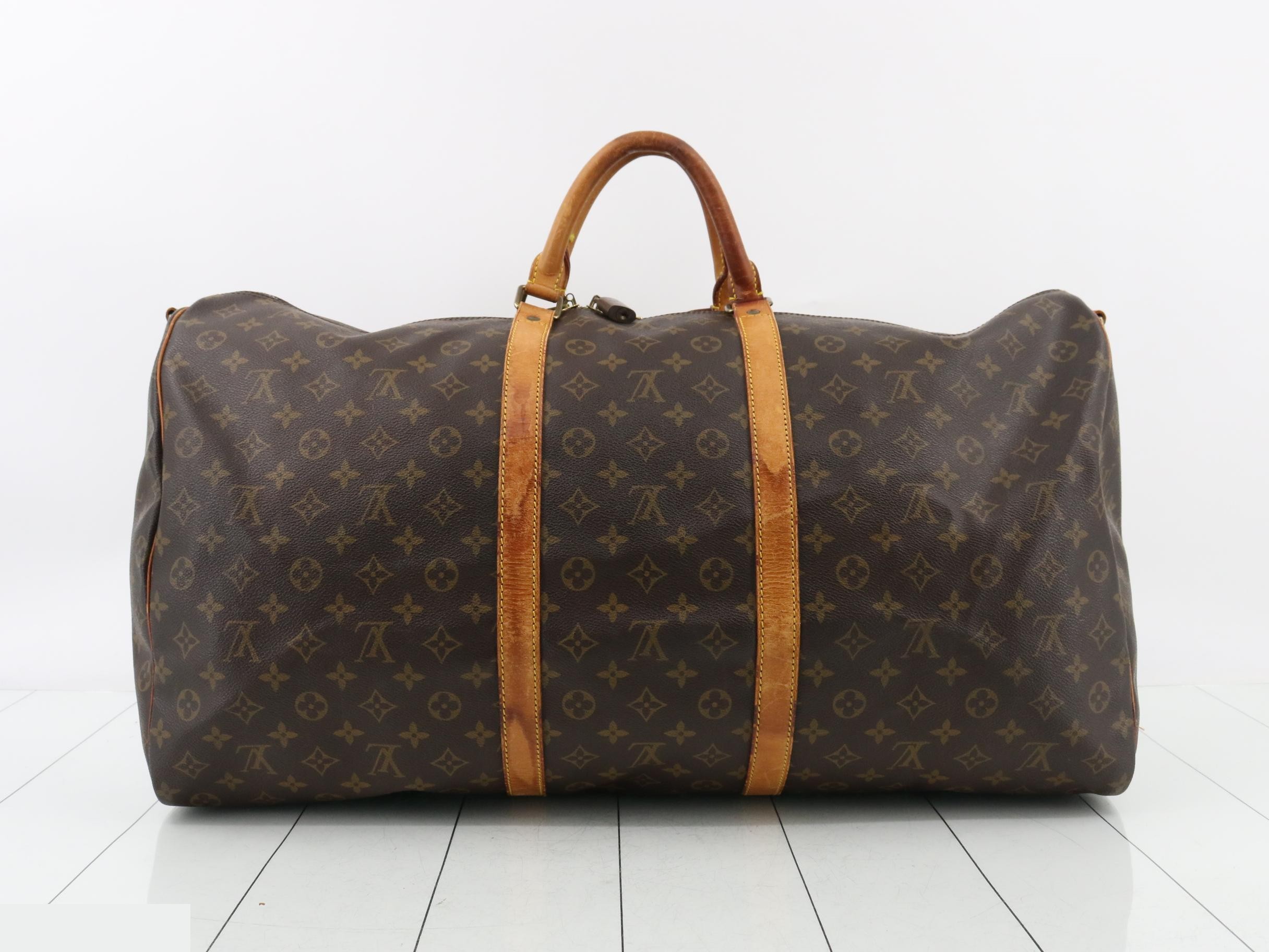 LV Monogram Keepall Bandoulière 60 M41412 VI0972 — view 2