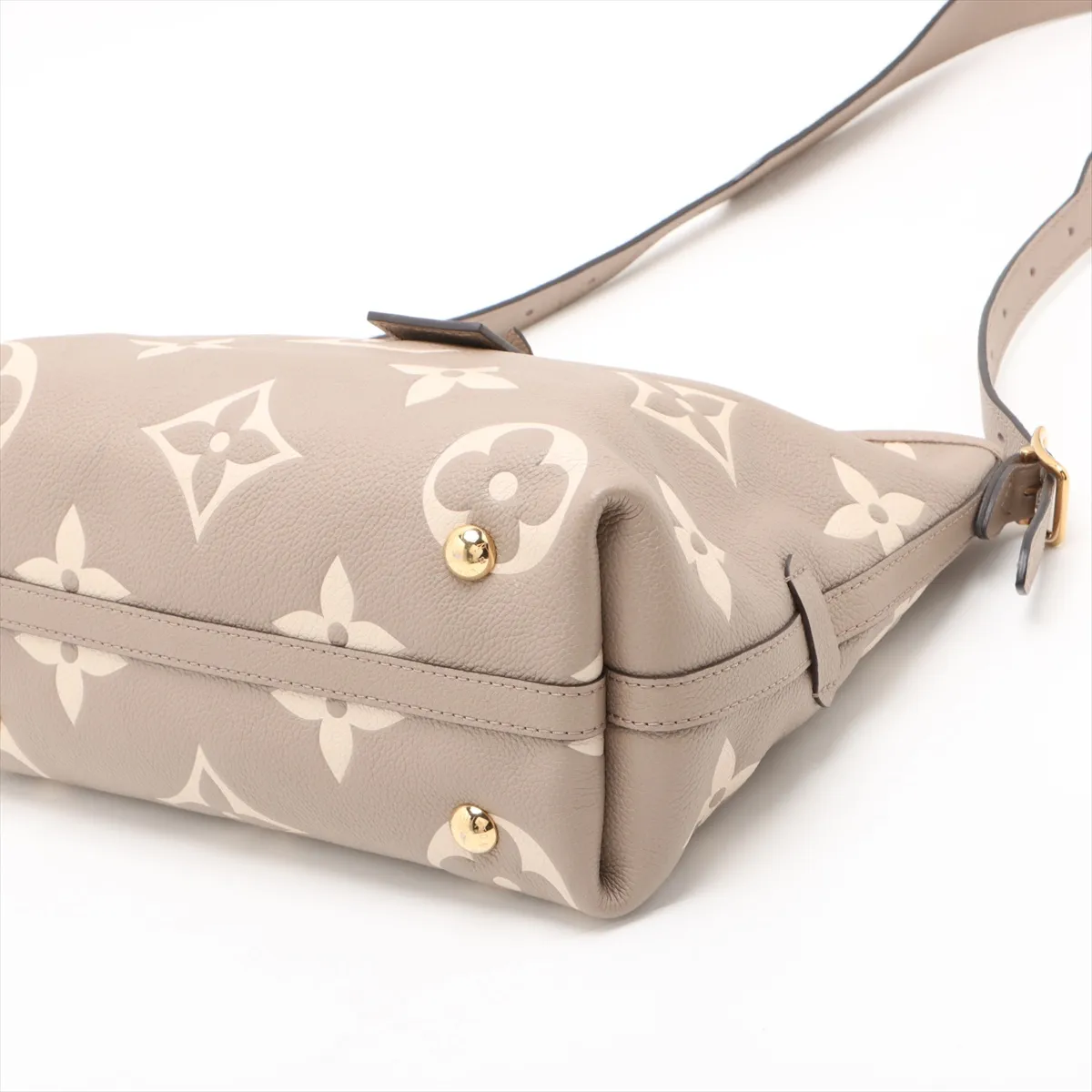 Bicolor Monogram Empreinte Carryall Zip NM PM M47180 Beige Pouch Missing RFID Reactive — view 3