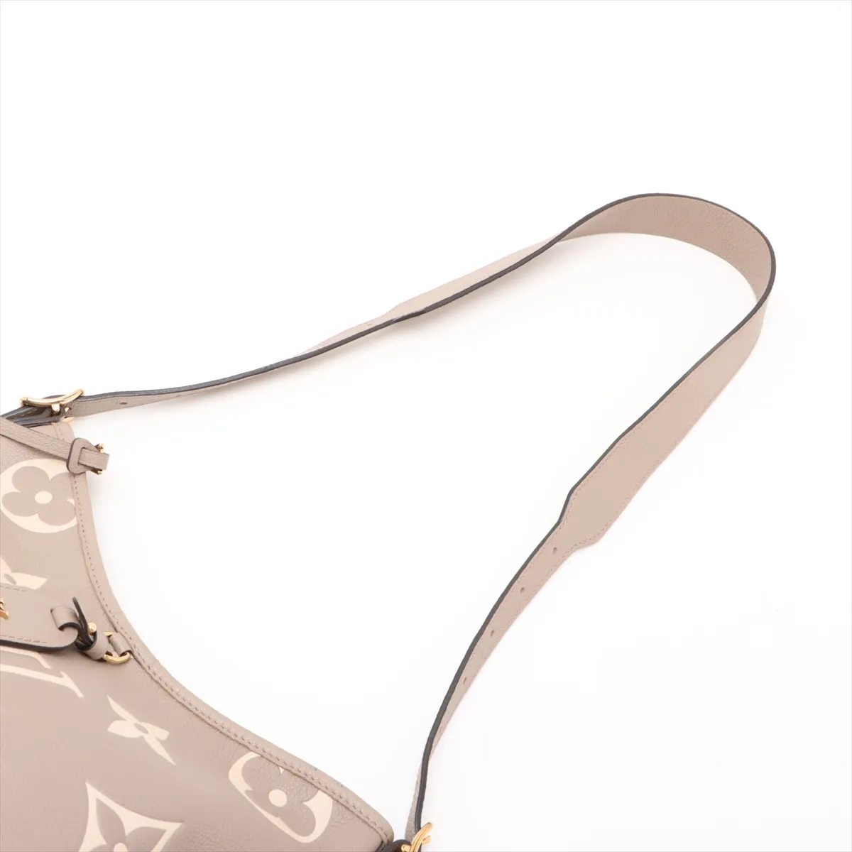 Bicolor Monogram Empreinte Carryall Zip NM PM M47180 Beige Pouch Missing RFID Reactive — view 5