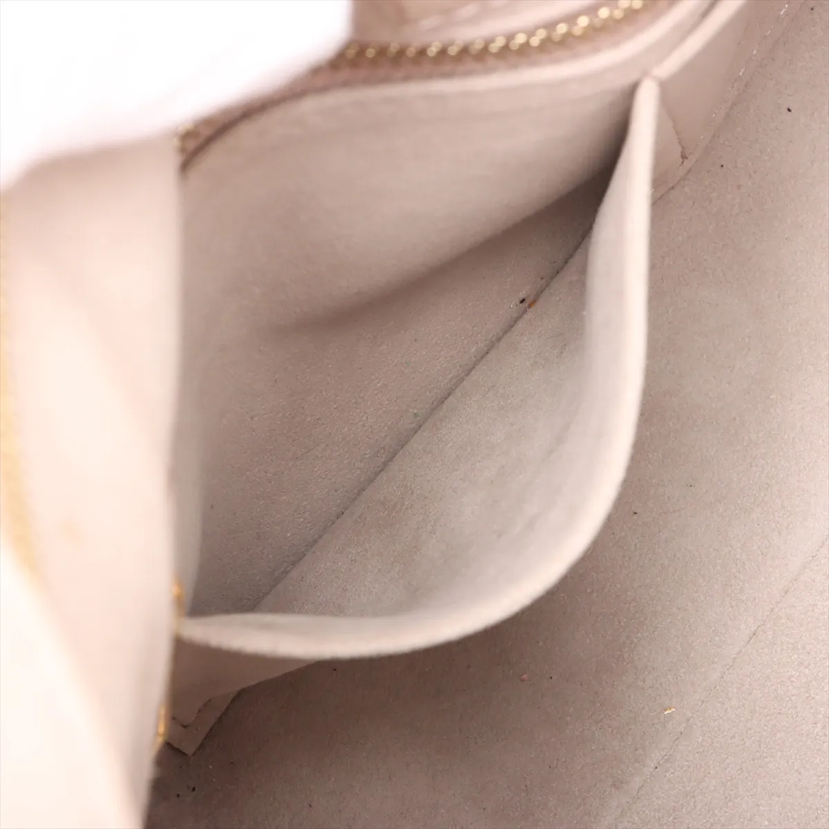 Bicolor Monogram Empreinte Carryall Zip NM PM M47180 Beige Pouch Missing RFID Reactive — view 9