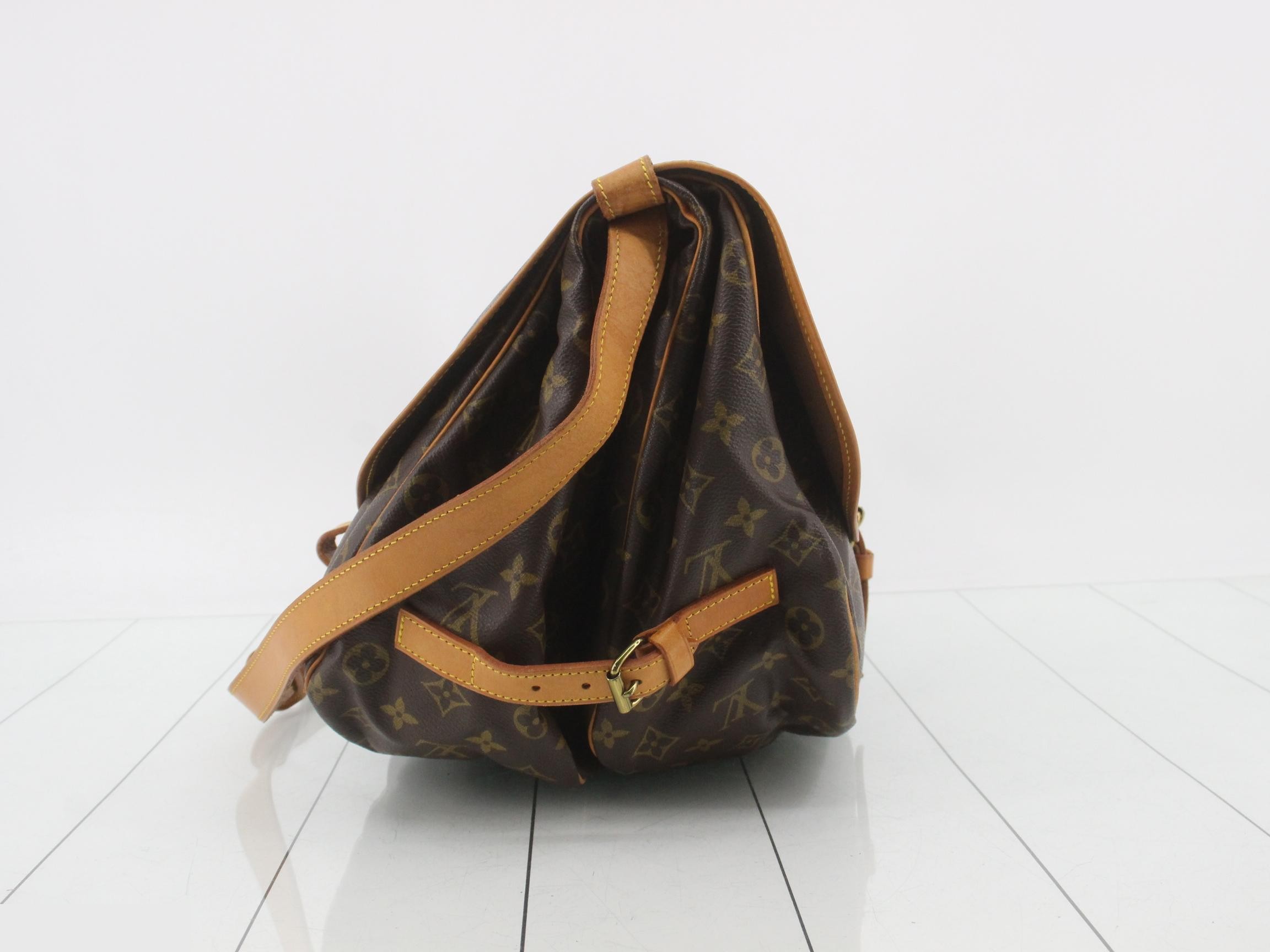 Monogram Saumur 35 Shoulder Bag — view 3