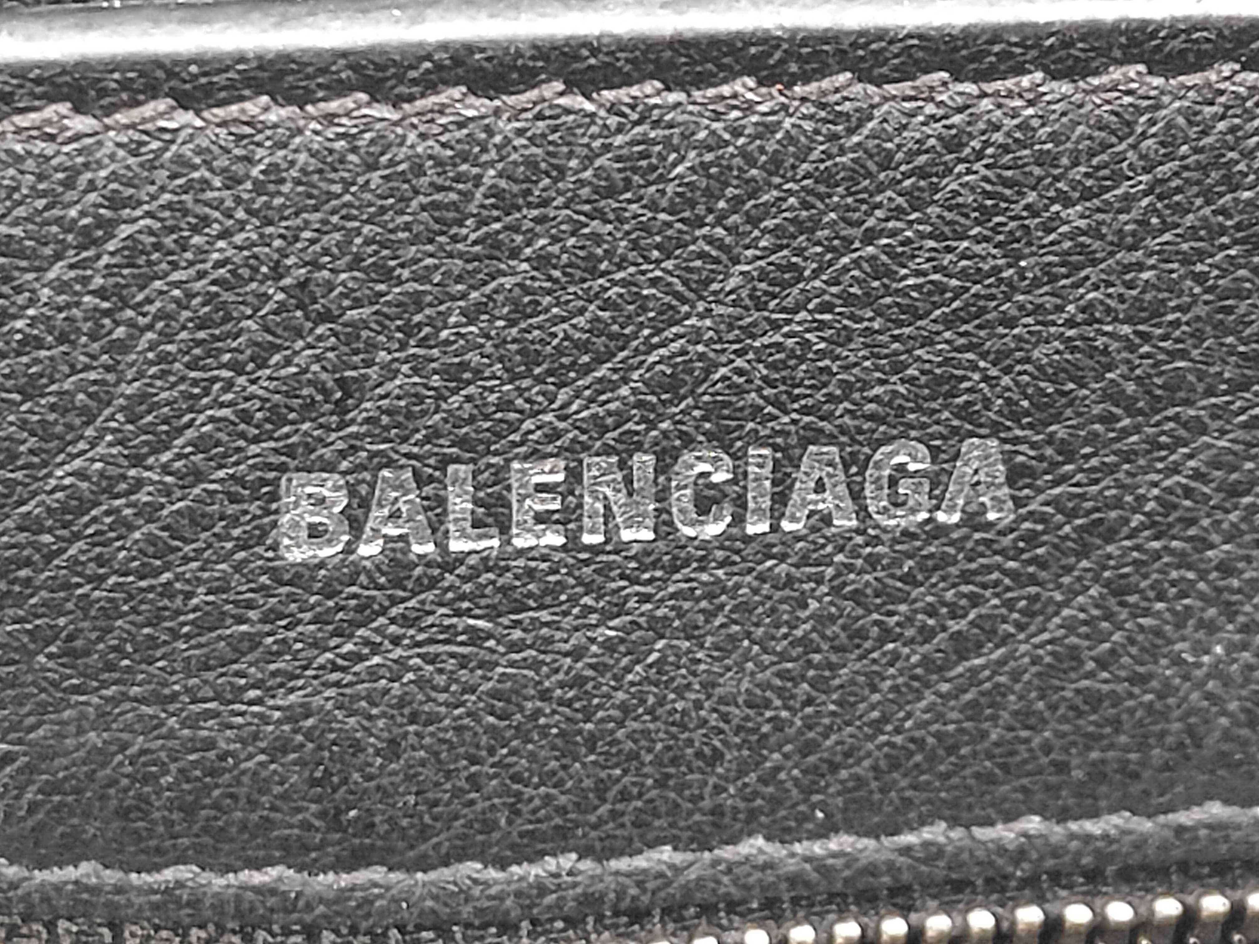 Black Leather Tote Bag — view 11