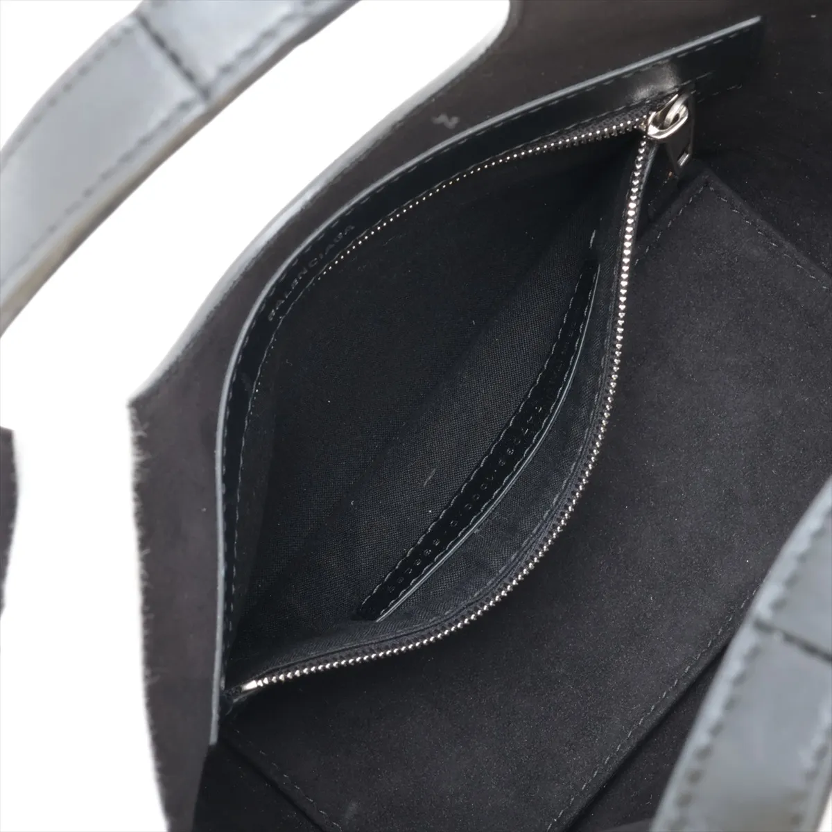 Mary-Kate 747036 Leather Handbag, Black — view 8