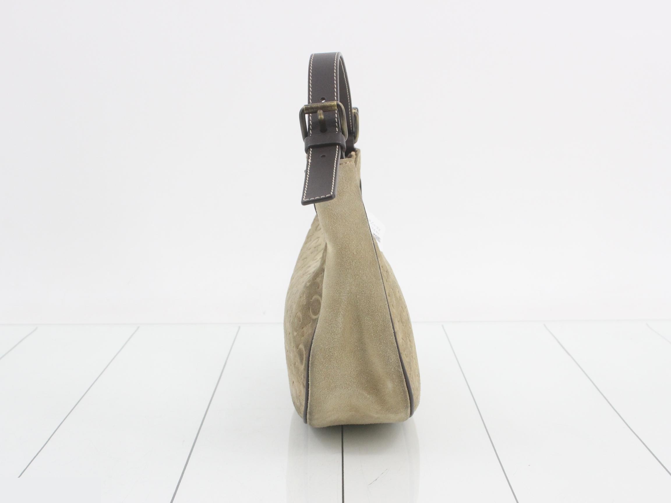 Macadam Ava Hobo Suede/Calf Brown 25 x 13 x 7 cm — view 3