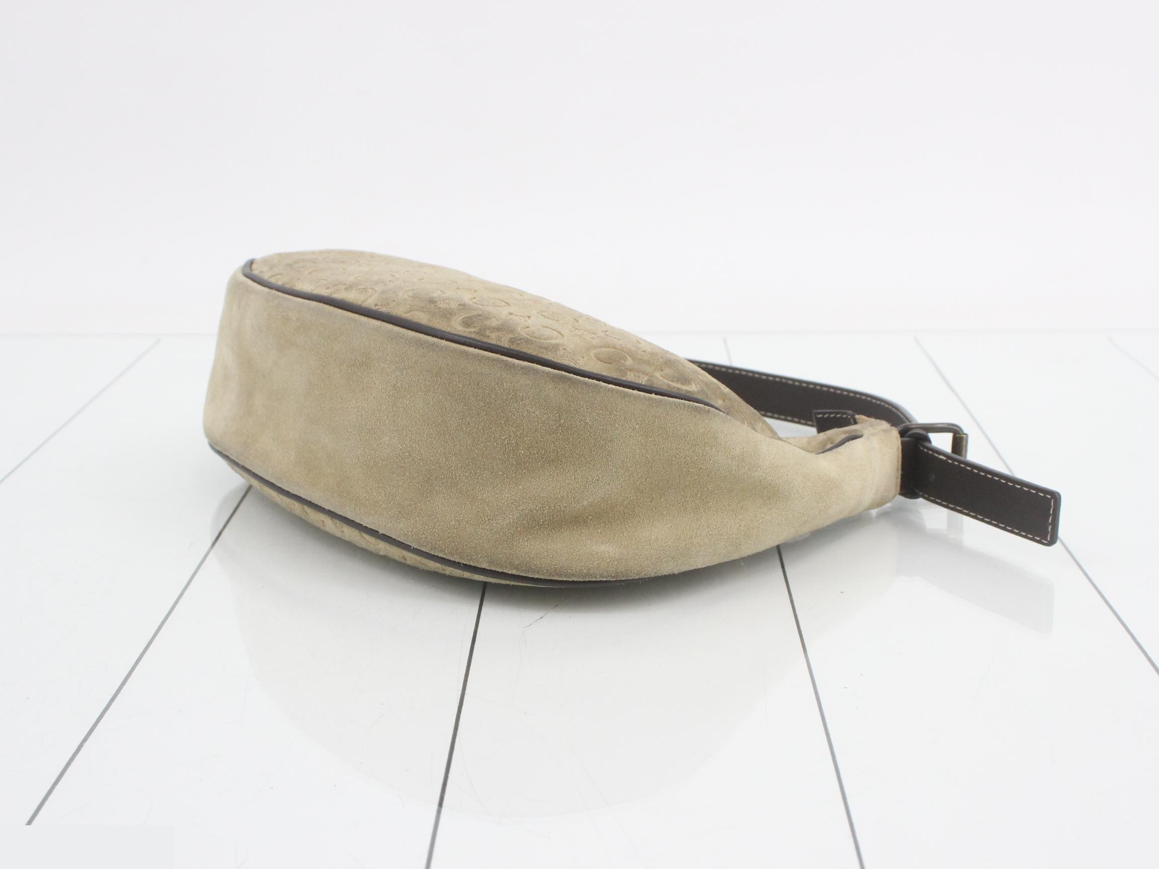 Macadam Ava Hobo Suede/Calf Brown 25 x 13 x 7 cm — view 6