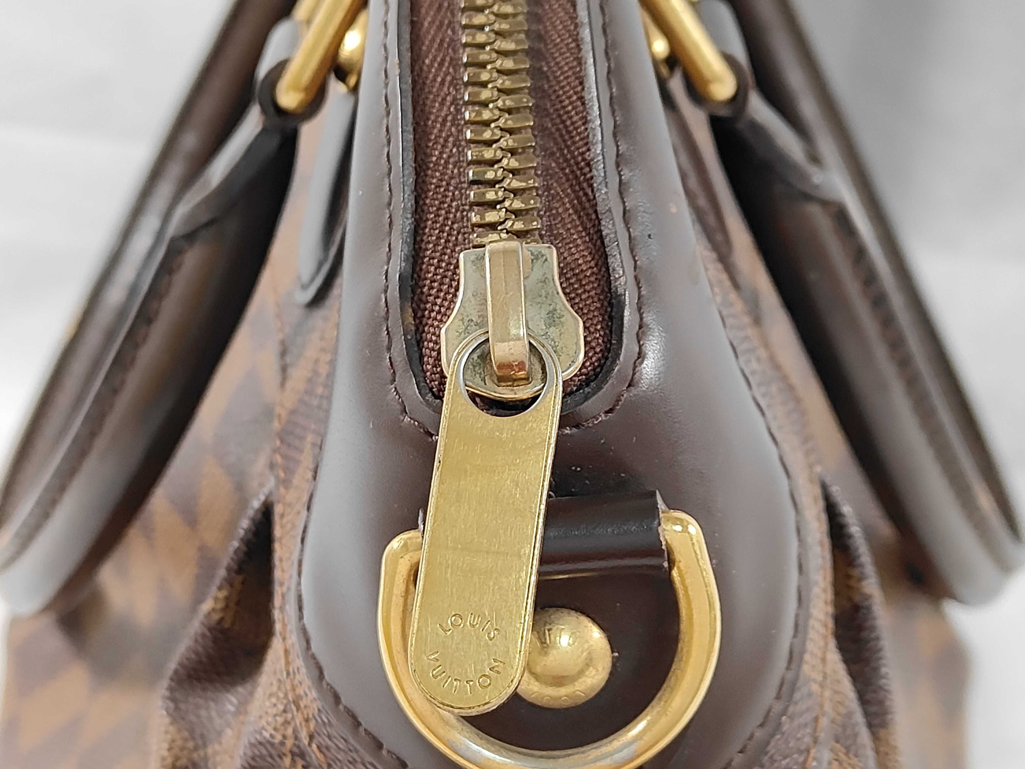 Damier ID- Damier Trevi PM N51997 TH3068 Brown with strap #TJ4111# Handbag — view 6
