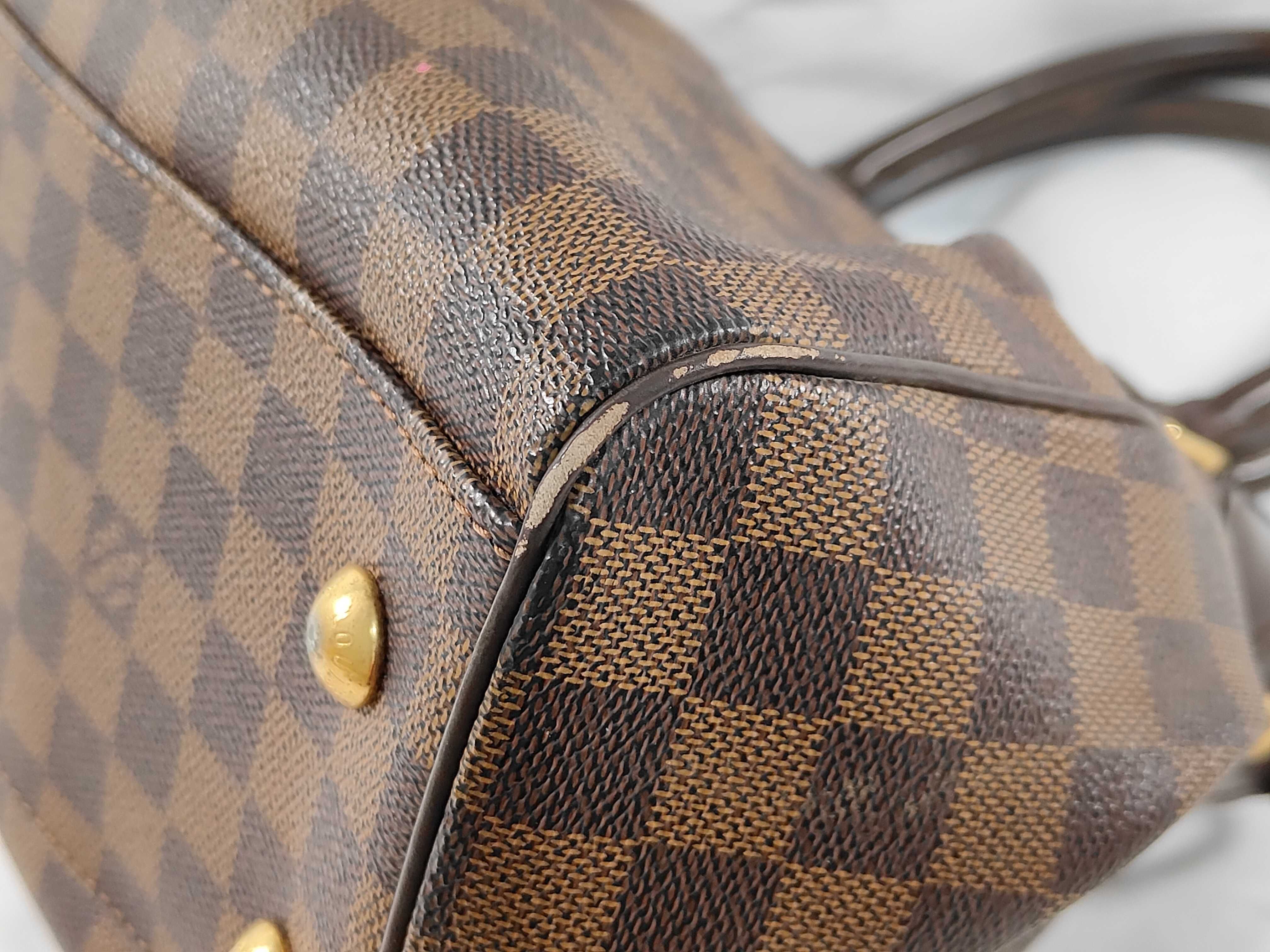 Damier ID- Damier Trevi PM N51997 TH3068 Brown with strap #TJ4111# Handbag — view 8