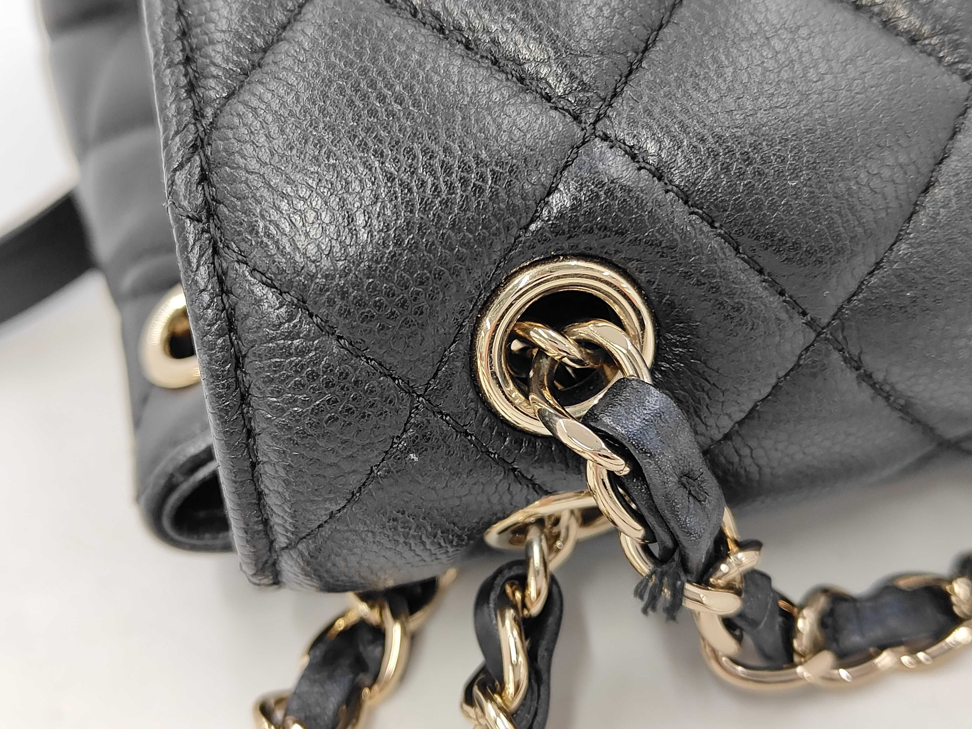 Matelassé Chain Backpack — view 5
