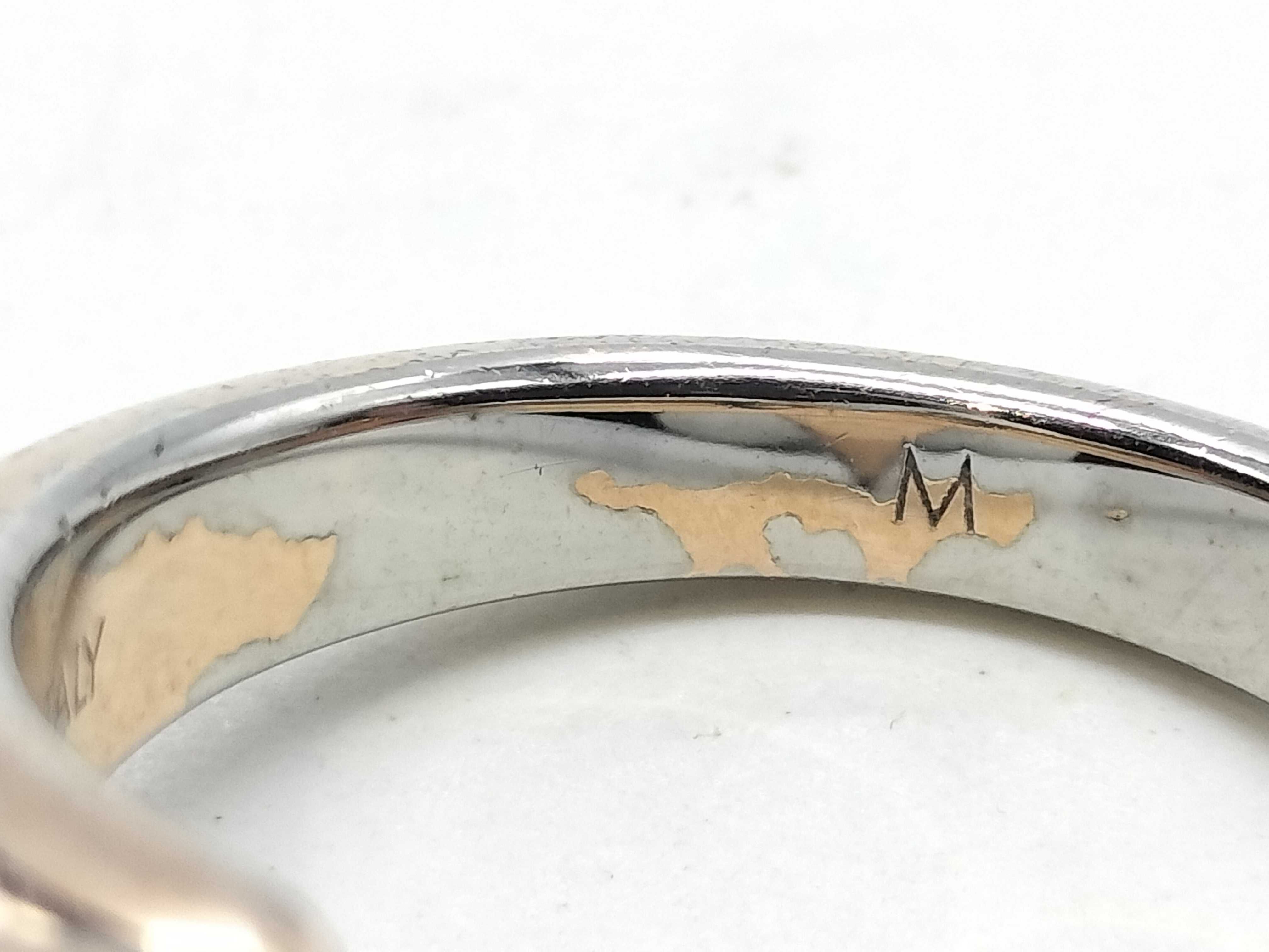 LV Rhinestone Ring (Some stones missing) — view 13