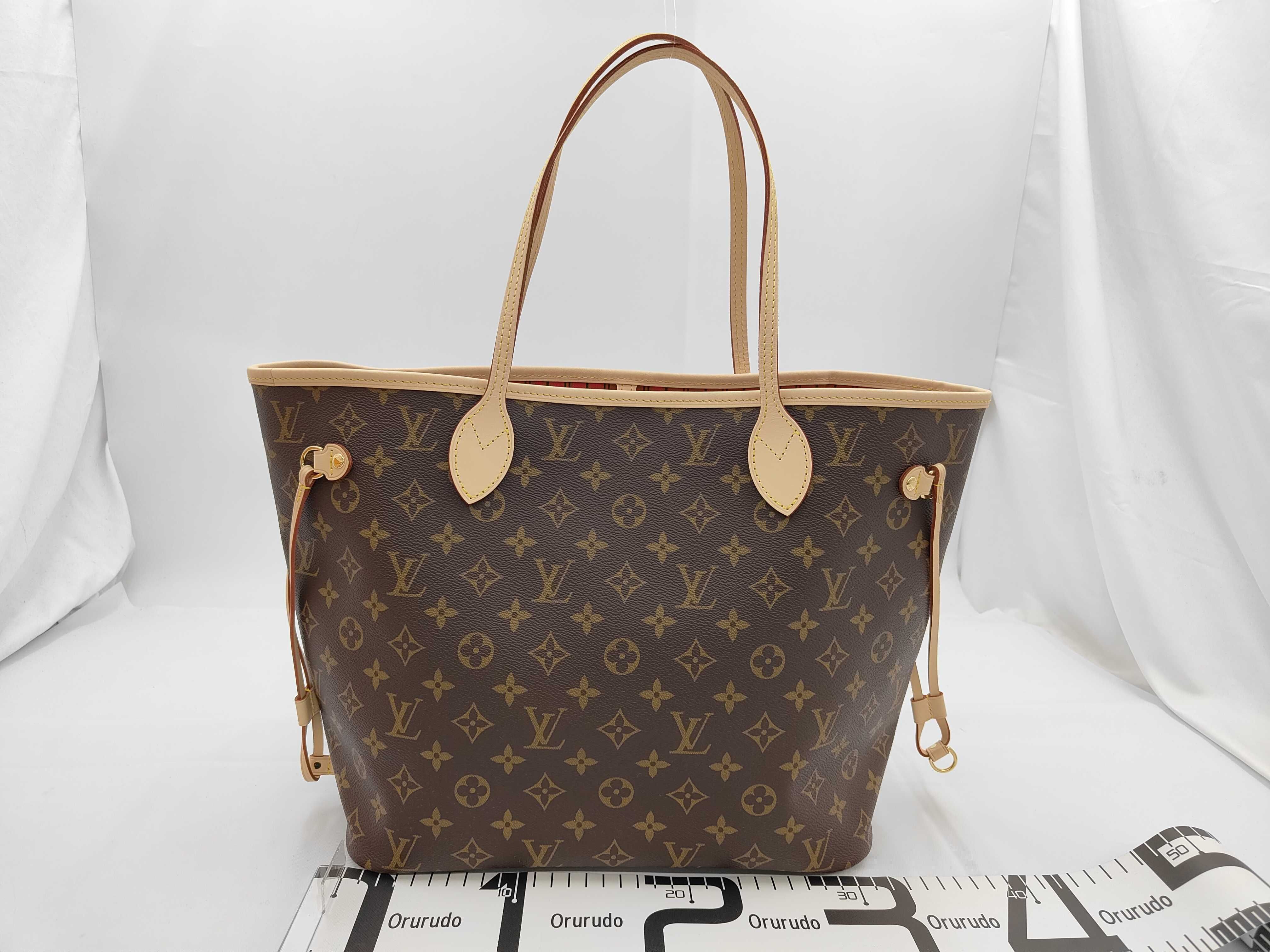 Monogram Neverfull MM M46987 RFID Tote Bag. Accessories: Box, dust bag, pouch, receipt. — view 2