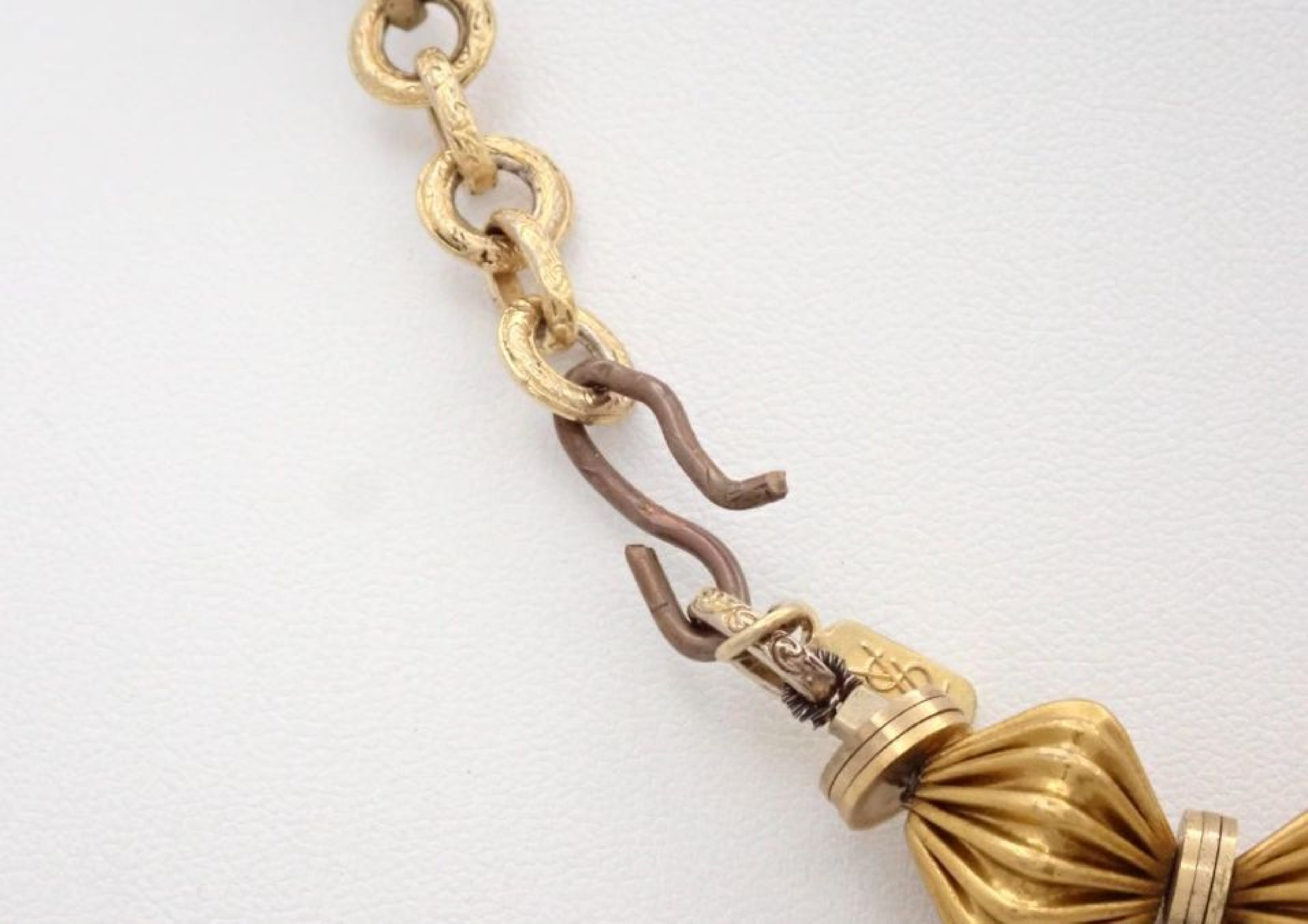 necklace, neck circumference approximately 40cm. — view 3