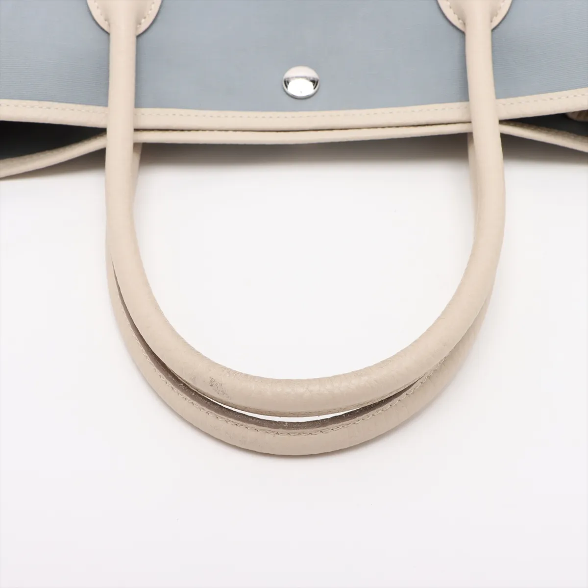 Garden Party 36 PM Toile Officier x Vache Country Blue Run x Cle Silver Hardware X:2016 — view 5