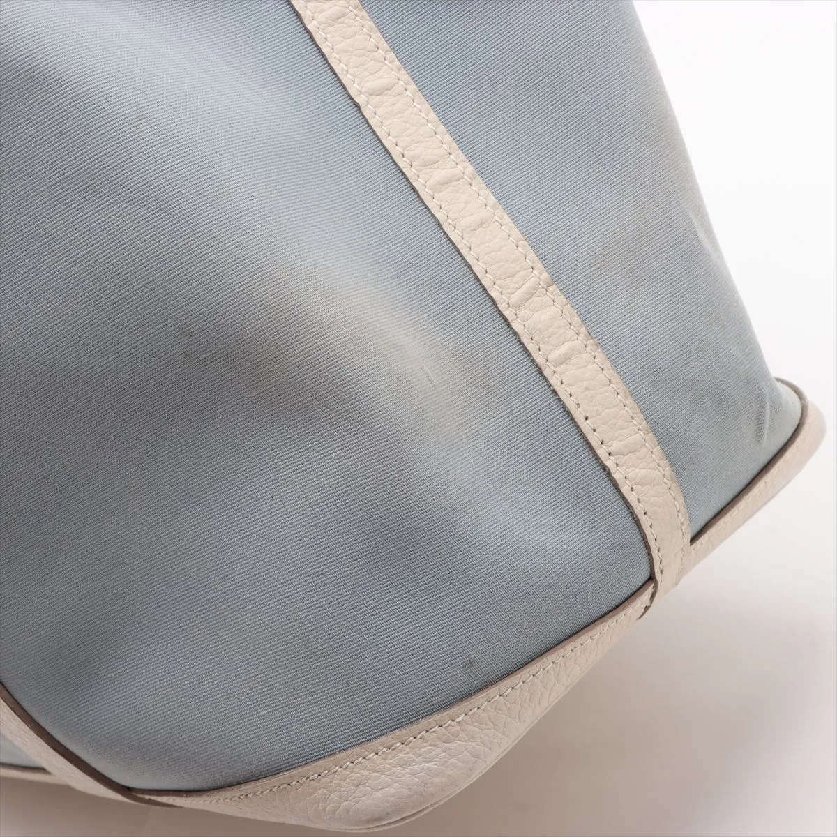 Garden Party 36 PM Toile Officier x Vache Country Blue Run x Cle Silver Hardware X:2016 — view 9