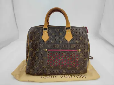 Monogram Bag M95180 Speedy 30 Perforated Boston Bag
