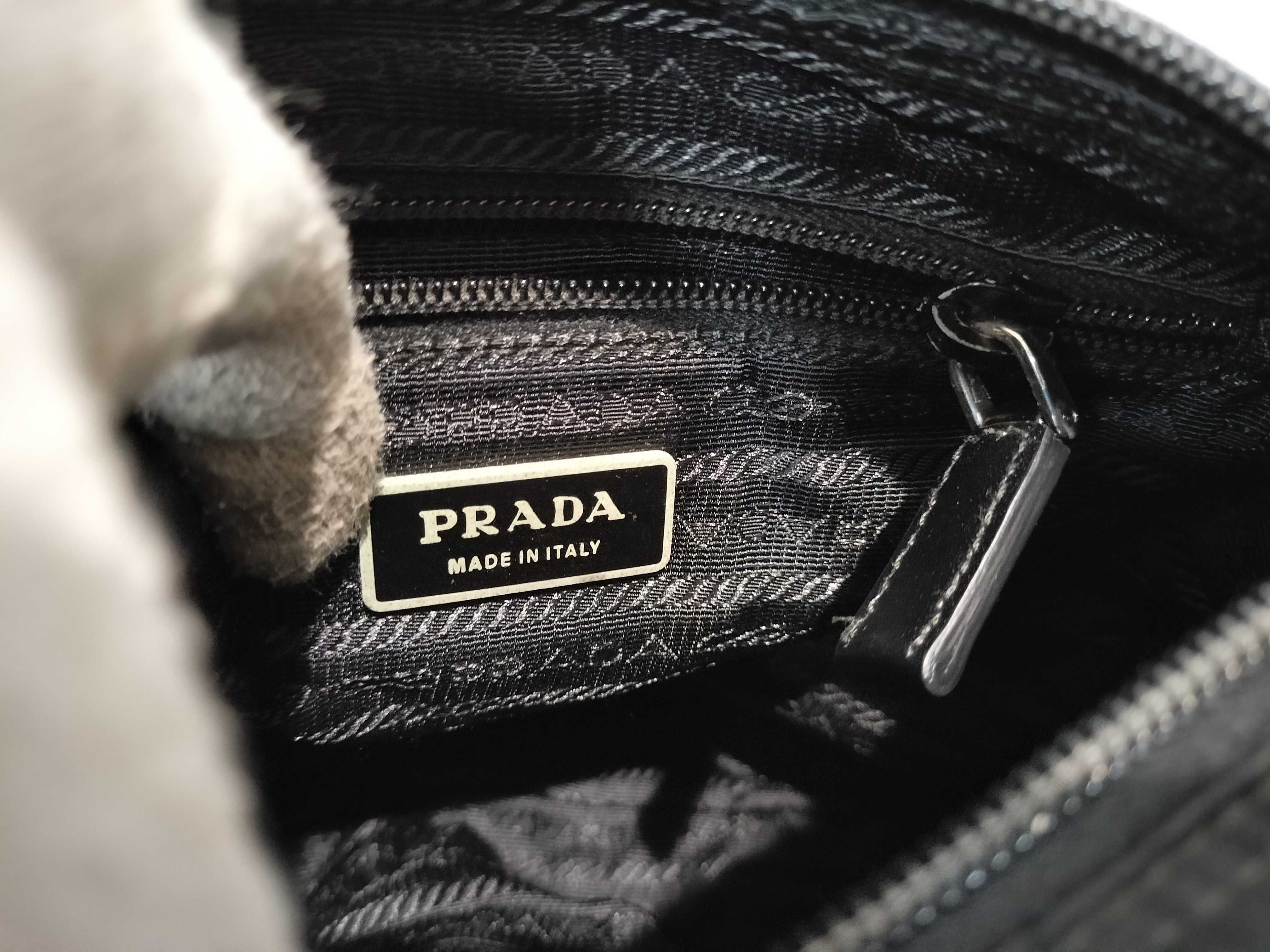 Nylon Triangle Logo Shoulder Bag — view 13
