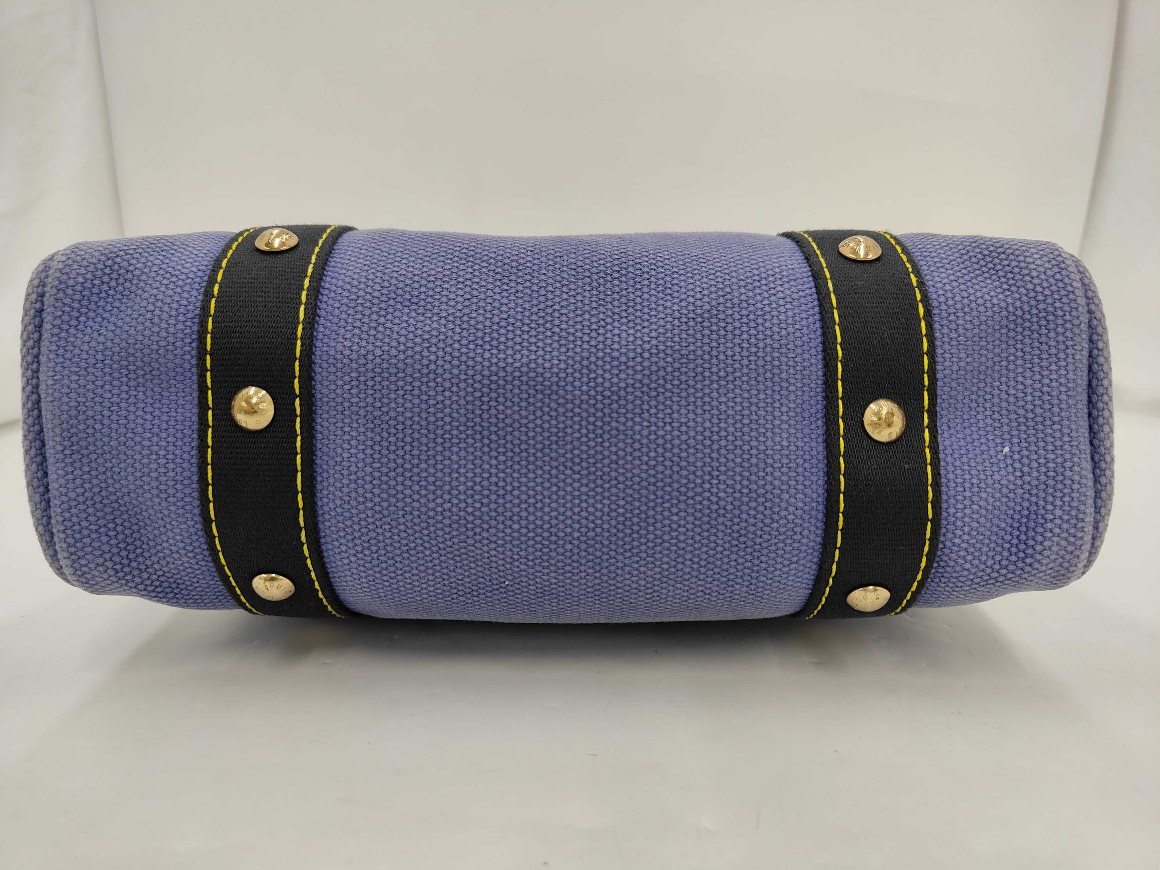 LV Antigua Cabas Tote Bag Blue Tote Bag — view 3
