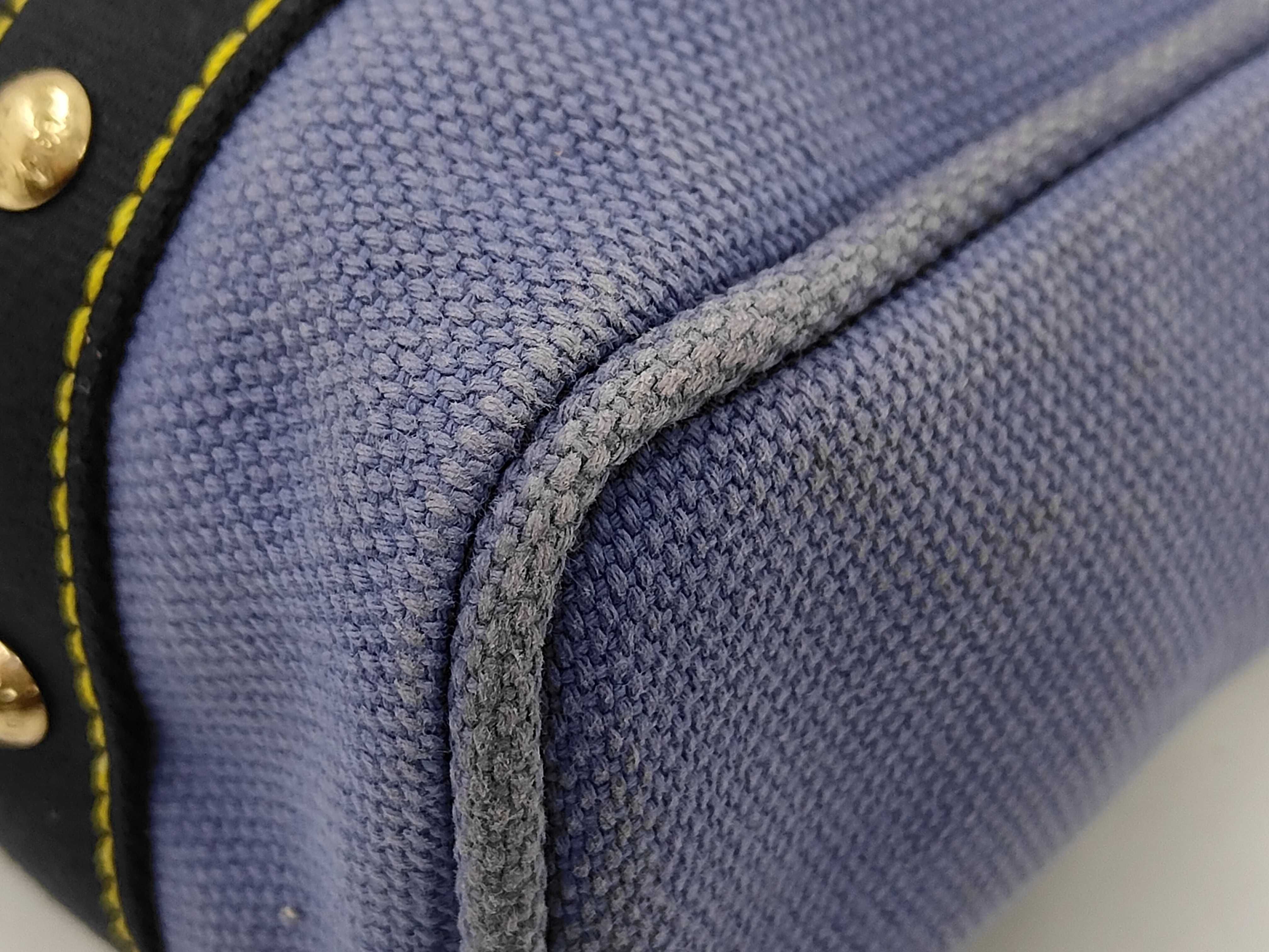 LV Antigua Cabas Tote Bag Blue Tote Bag — view 4