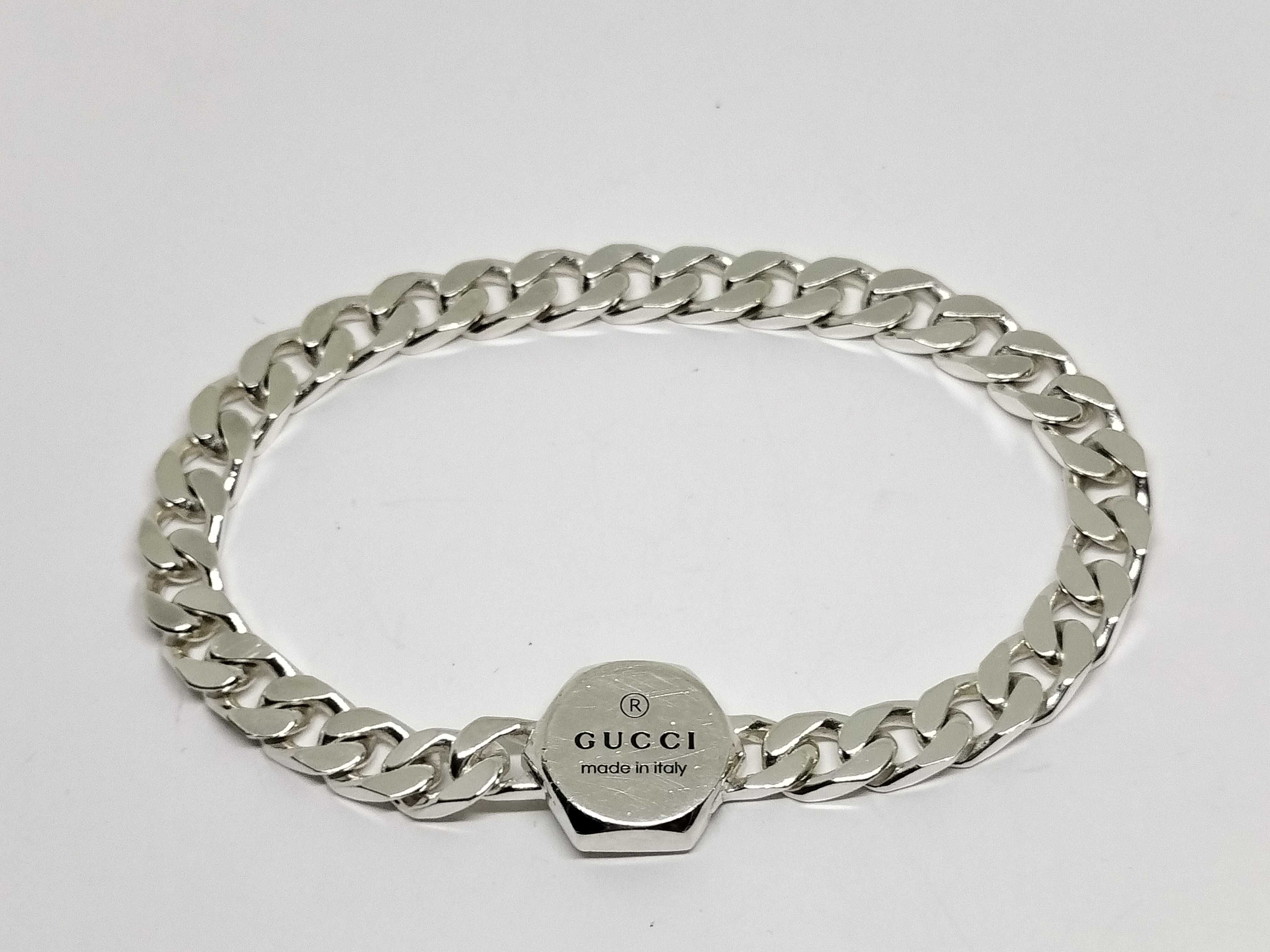 Hexagon Cuban Link Bracelet 18 SV925 Bracelet/Bangle
