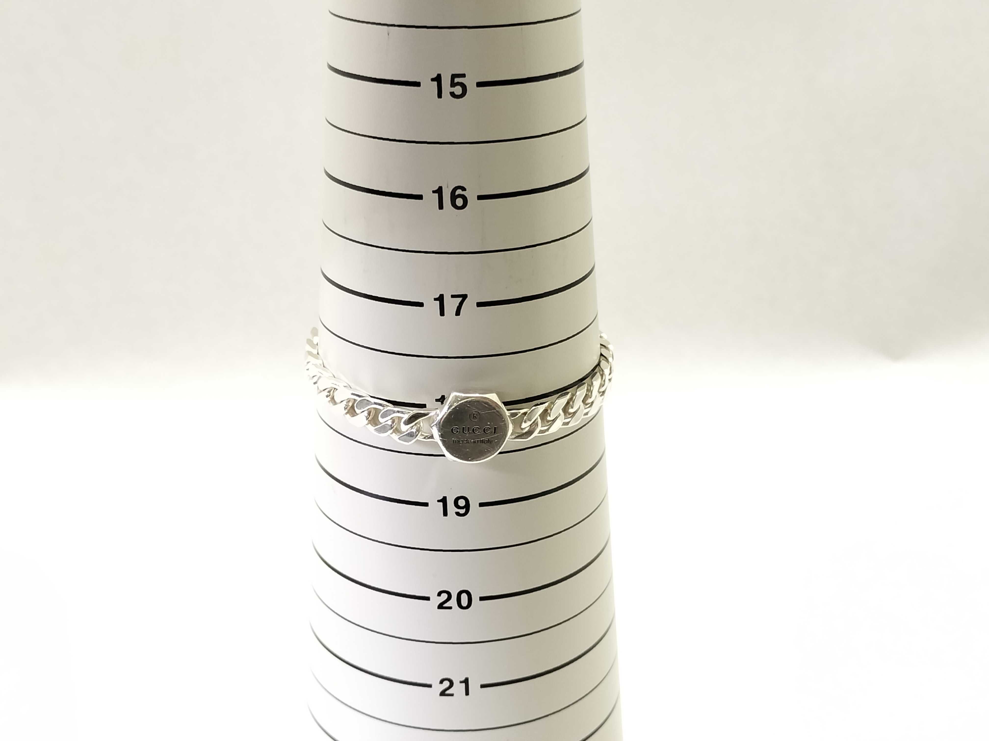 Hexagon Cuban Link Bracelet 18 SV925 Bracelet/Bangle — view 6