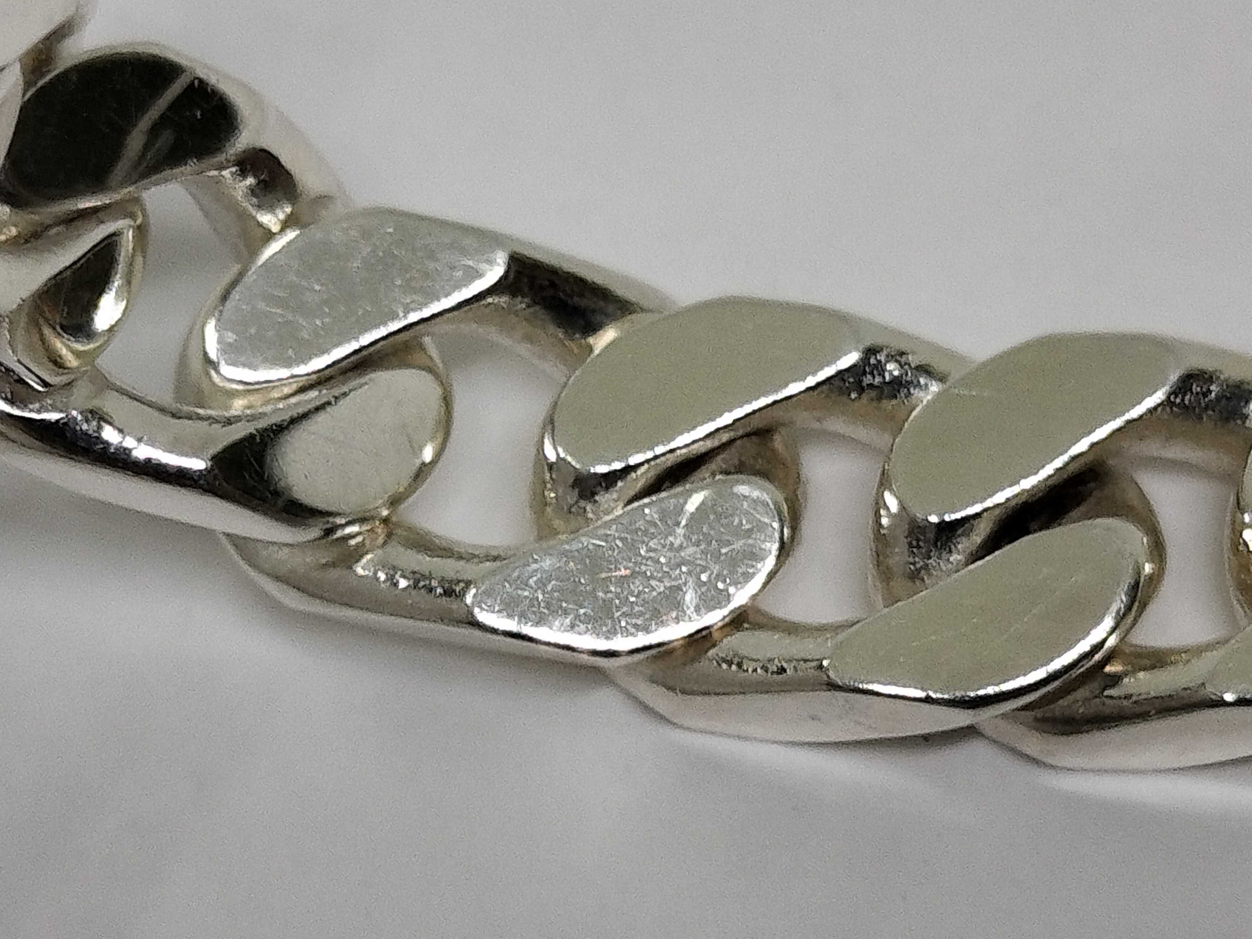 Hexagon Cuban Link Bracelet 18 SV925 Bracelet/Bangle — view 8