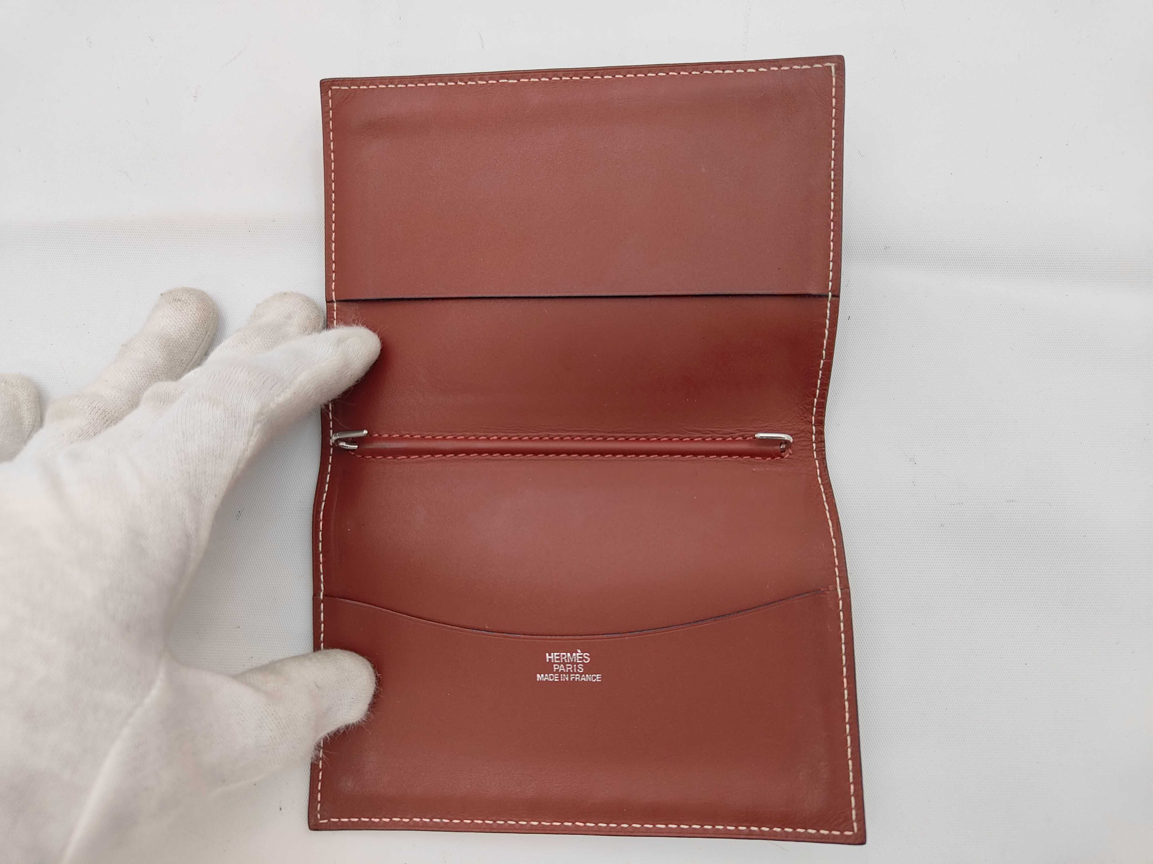 (Hermes) E stamp notebook cover — view 5