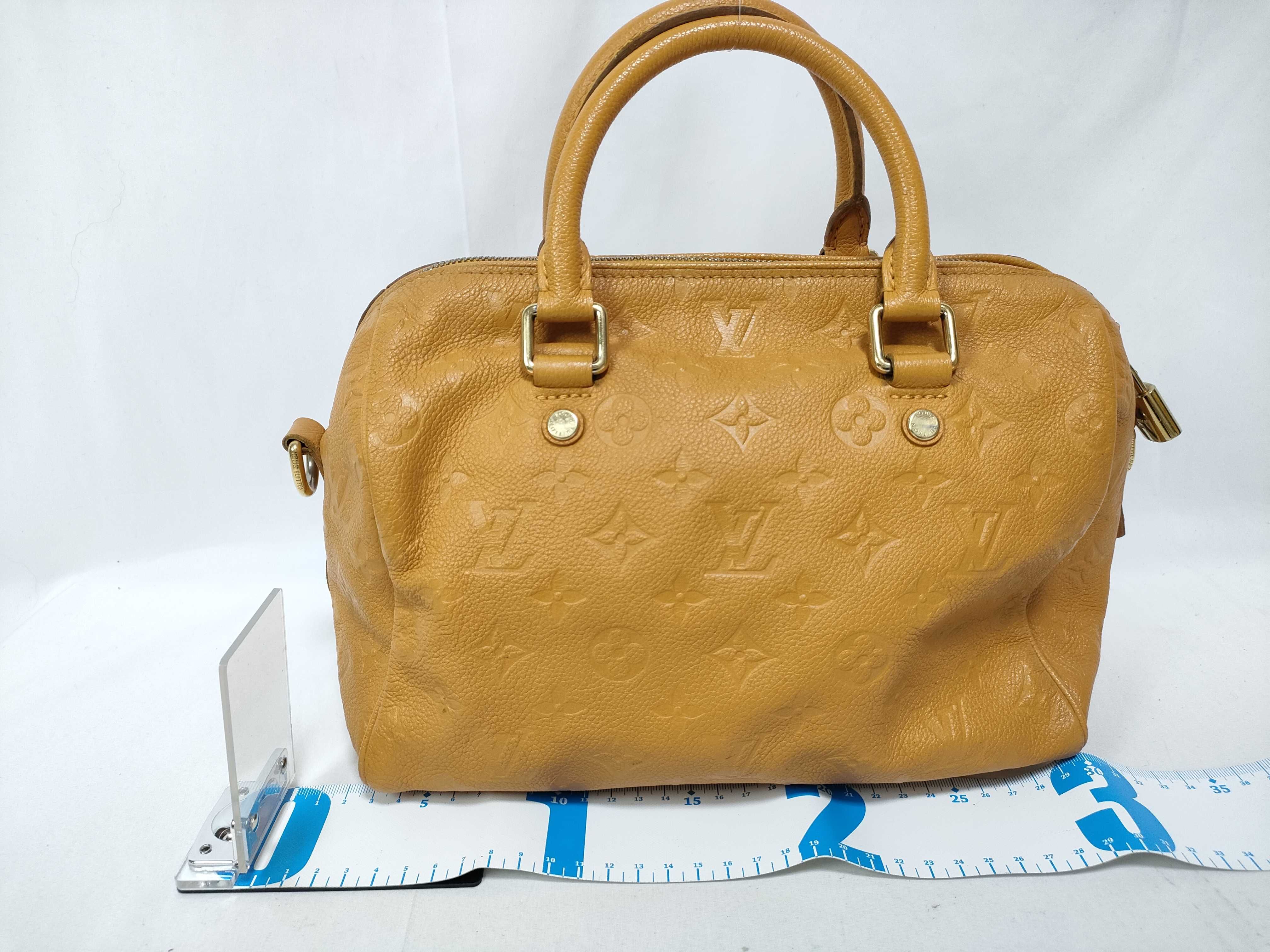 Monogram Empreinte Louis Vuitton Speedy Hand Shoulder Bag Handbag — view 2