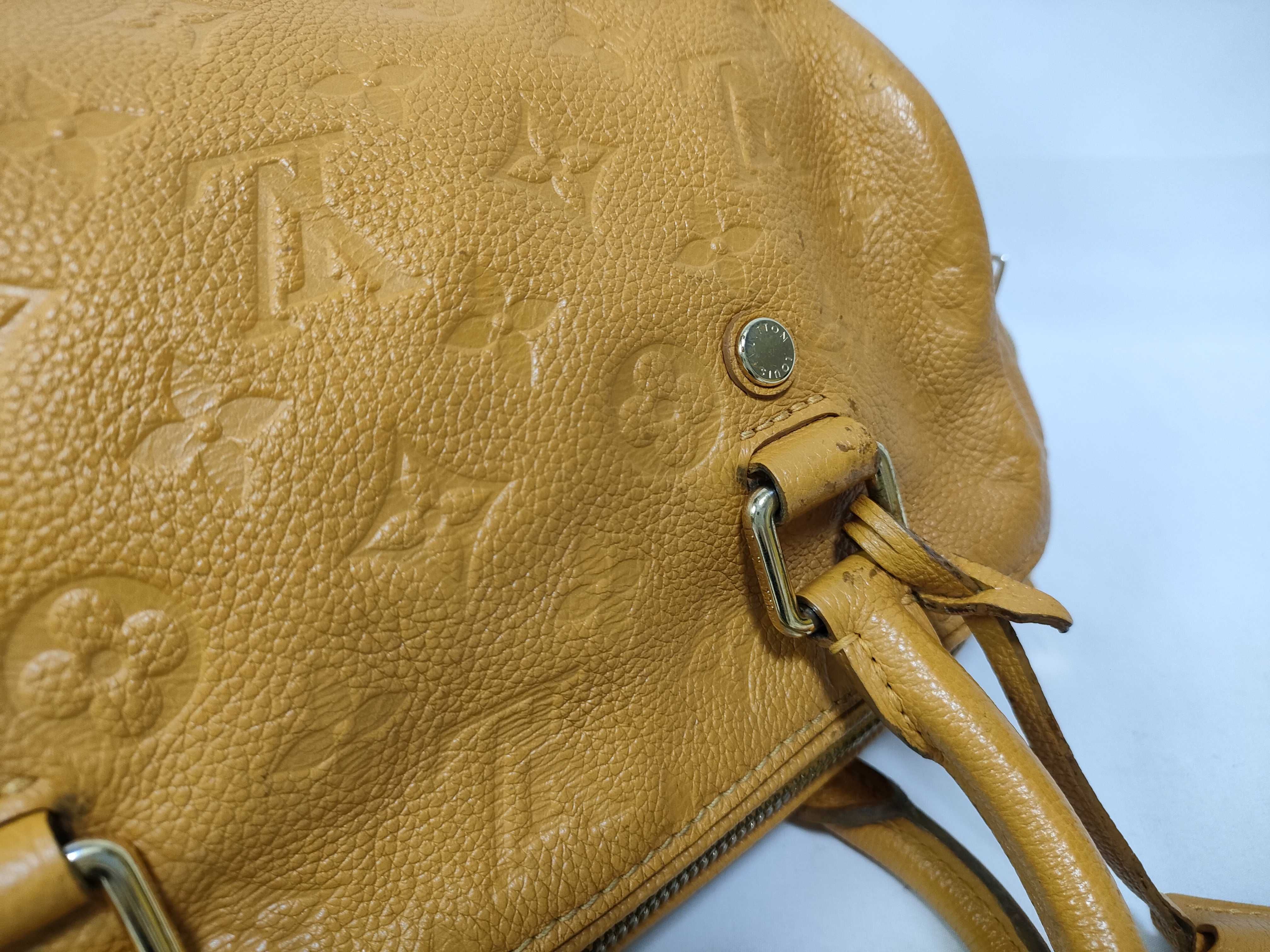 Monogram Empreinte Louis Vuitton Speedy Hand Shoulder Bag Handbag — view 15
