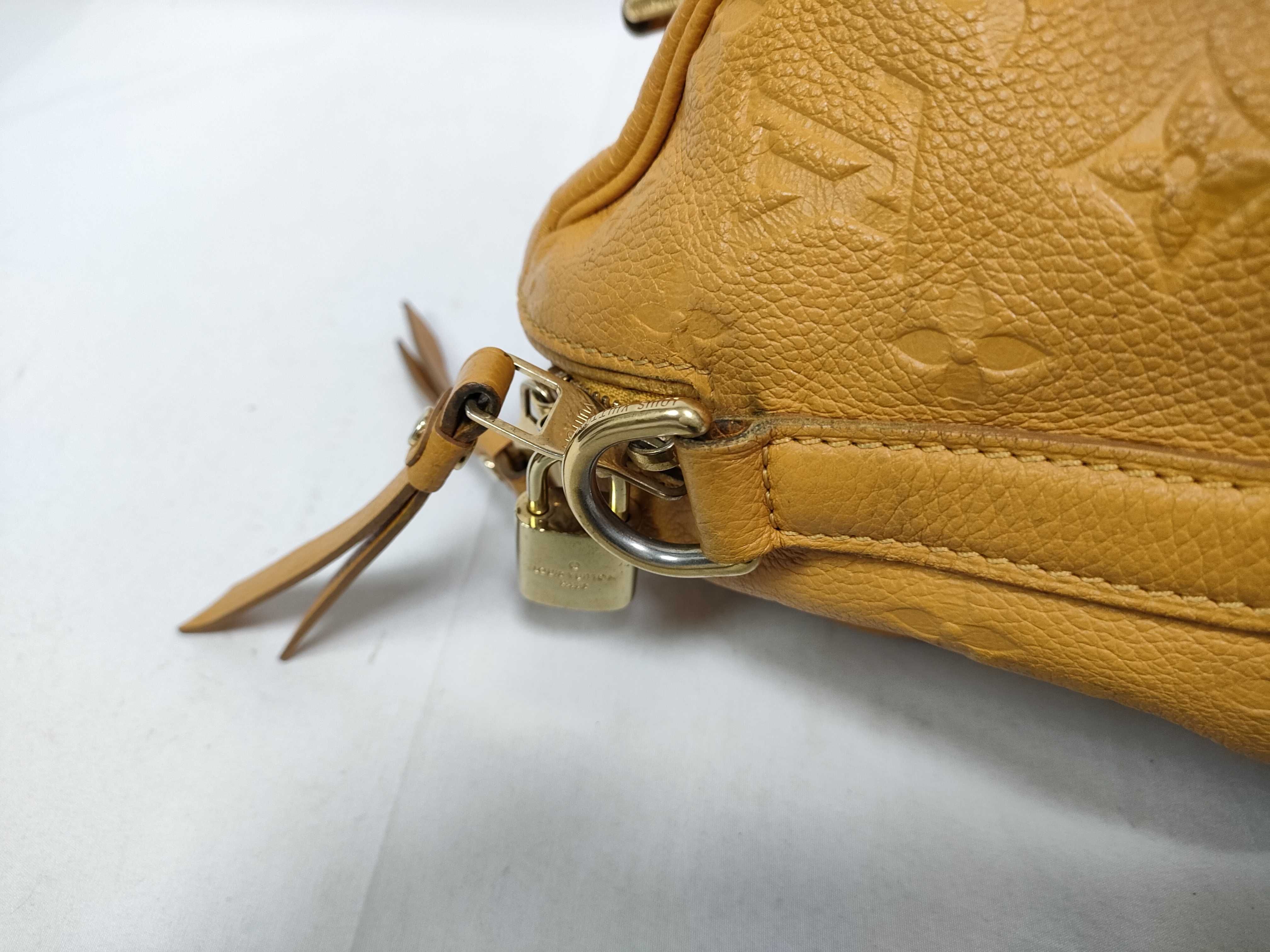 Monogram Empreinte Louis Vuitton Speedy Hand Shoulder Bag Handbag — view 8