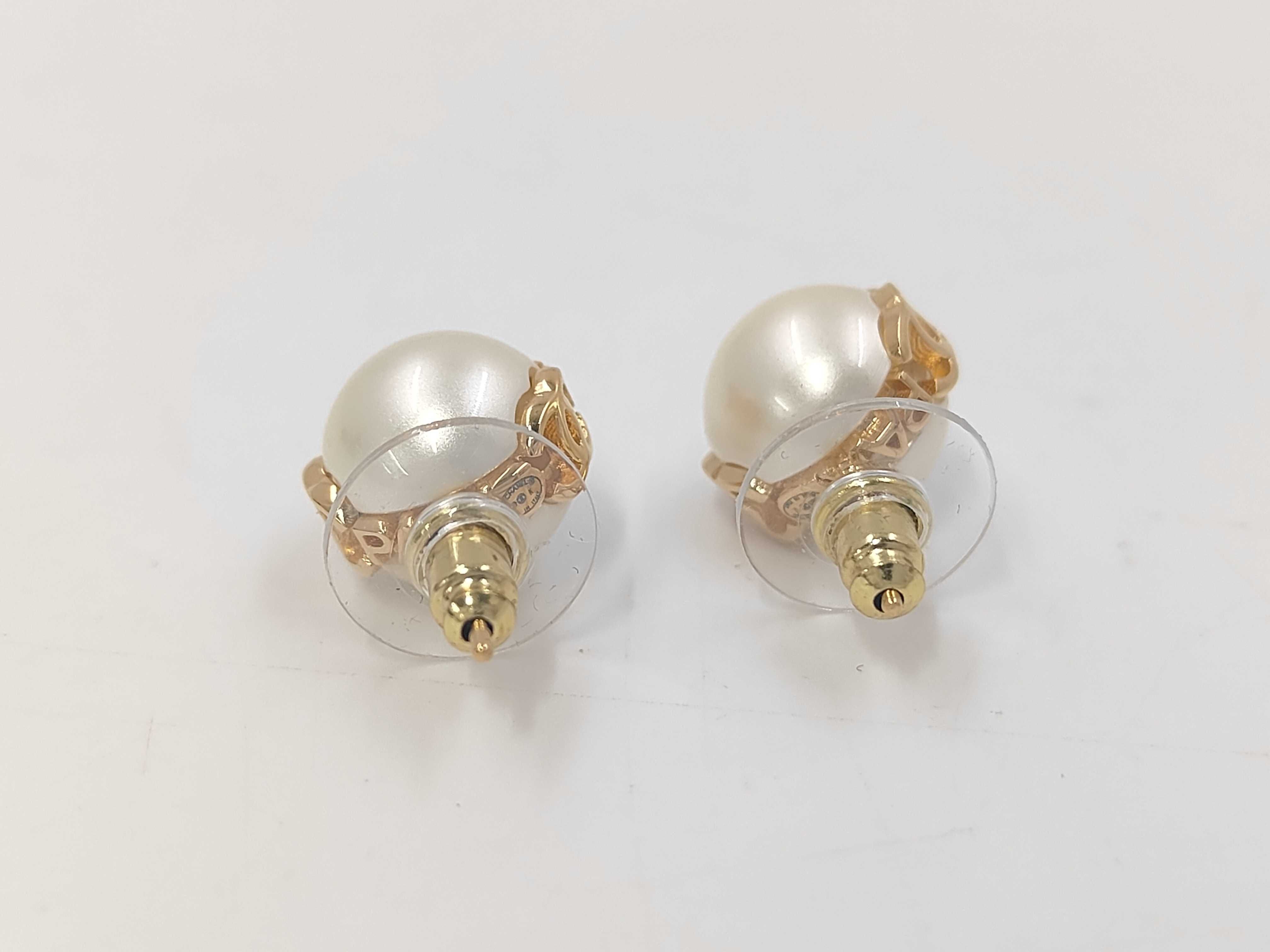 GP Hardware Faux Pearl Earrings B23K — view 2